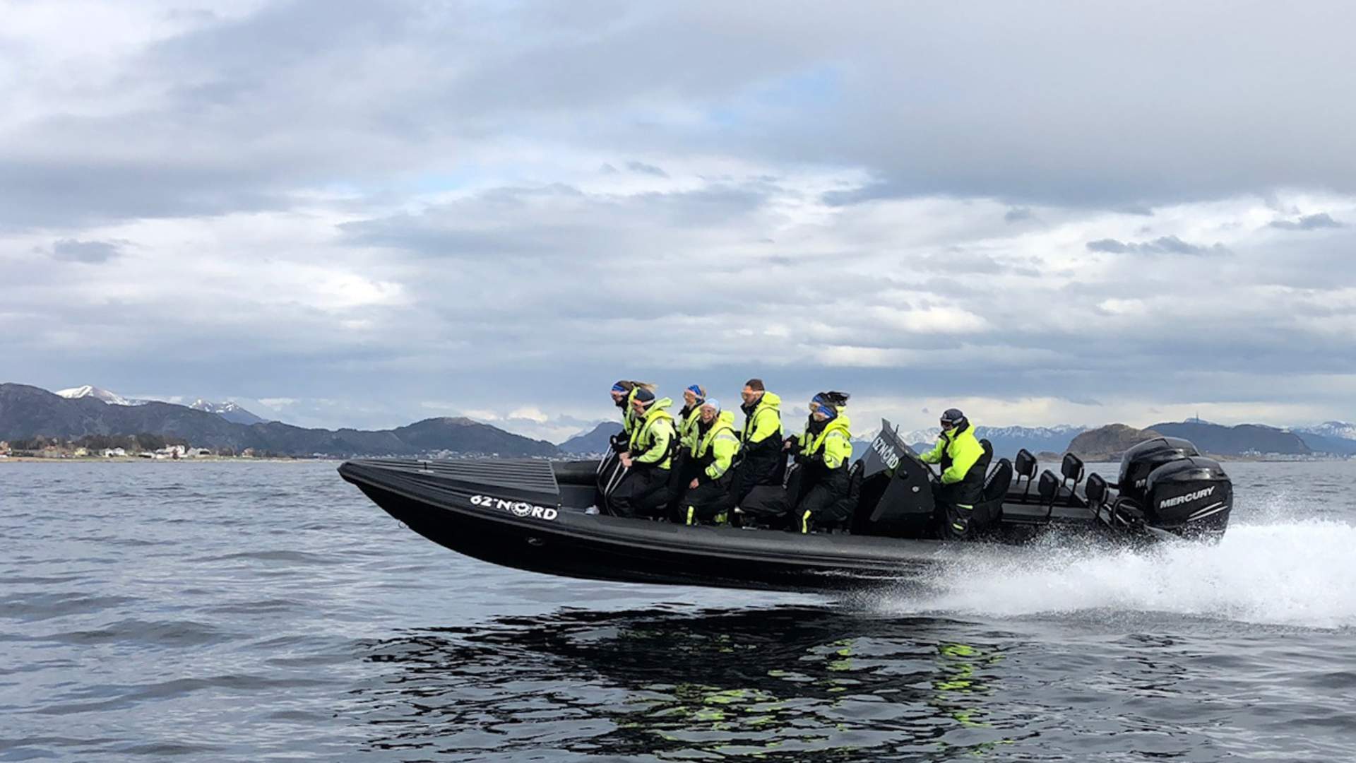 Havrafting - sightseeing RIB båt