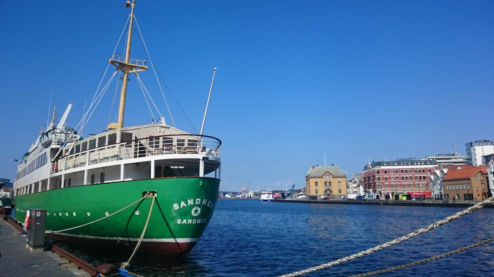 Das Traditionsschiff MS Sandnes