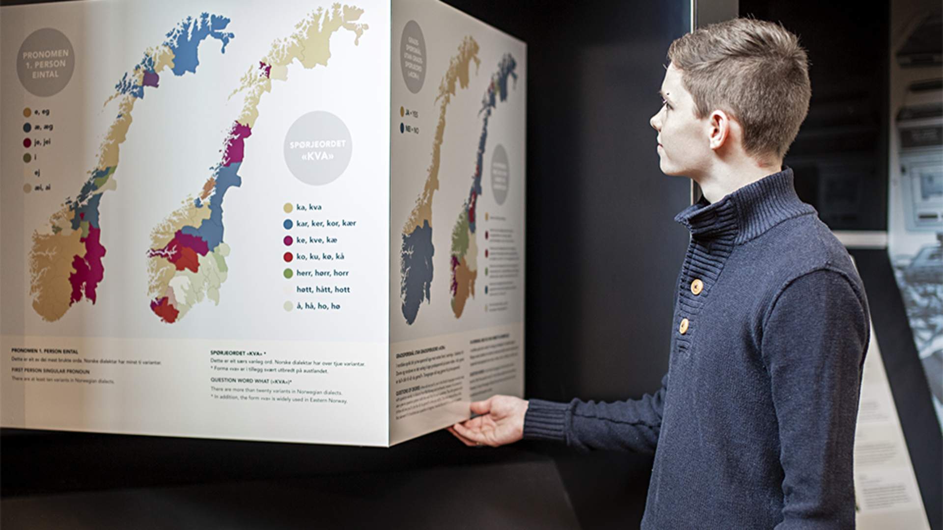 The Ivar Aasen Centre language museum in Ørsta