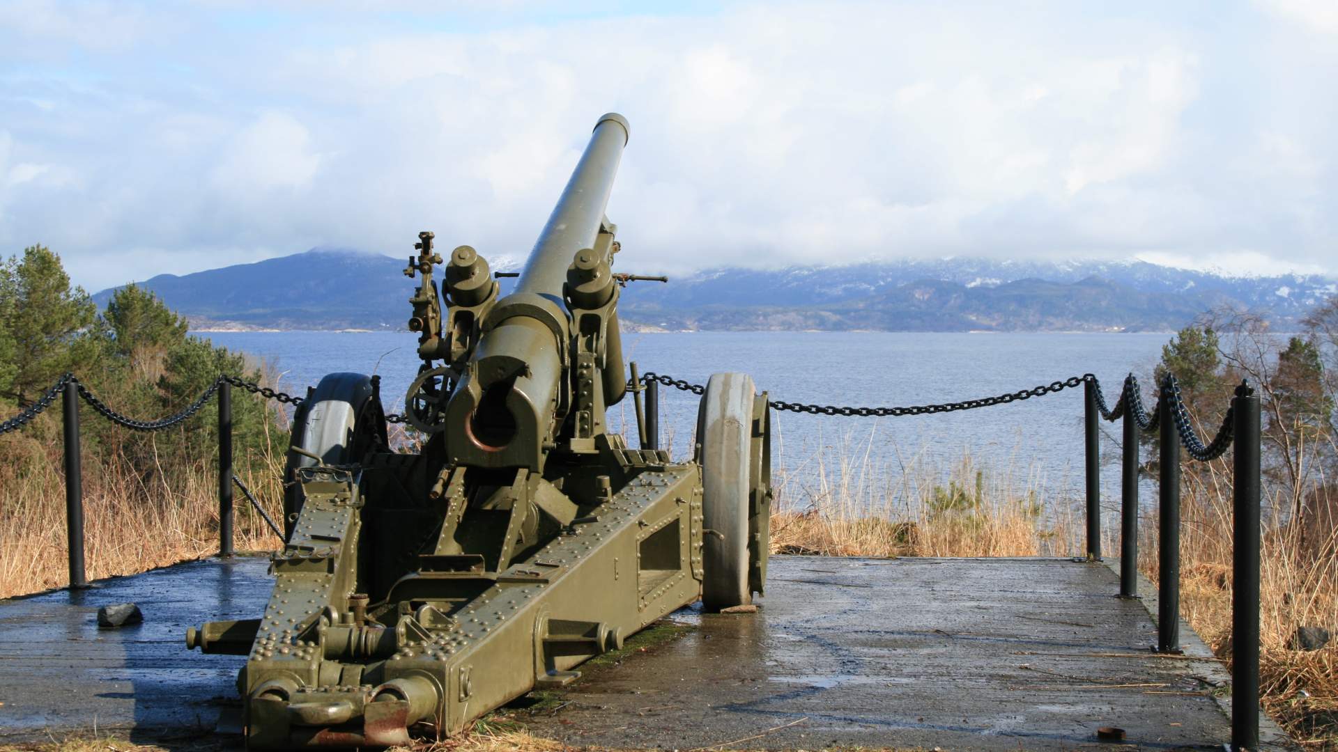 Kvalvik Fort - kystfort fra 2. verdenskrig