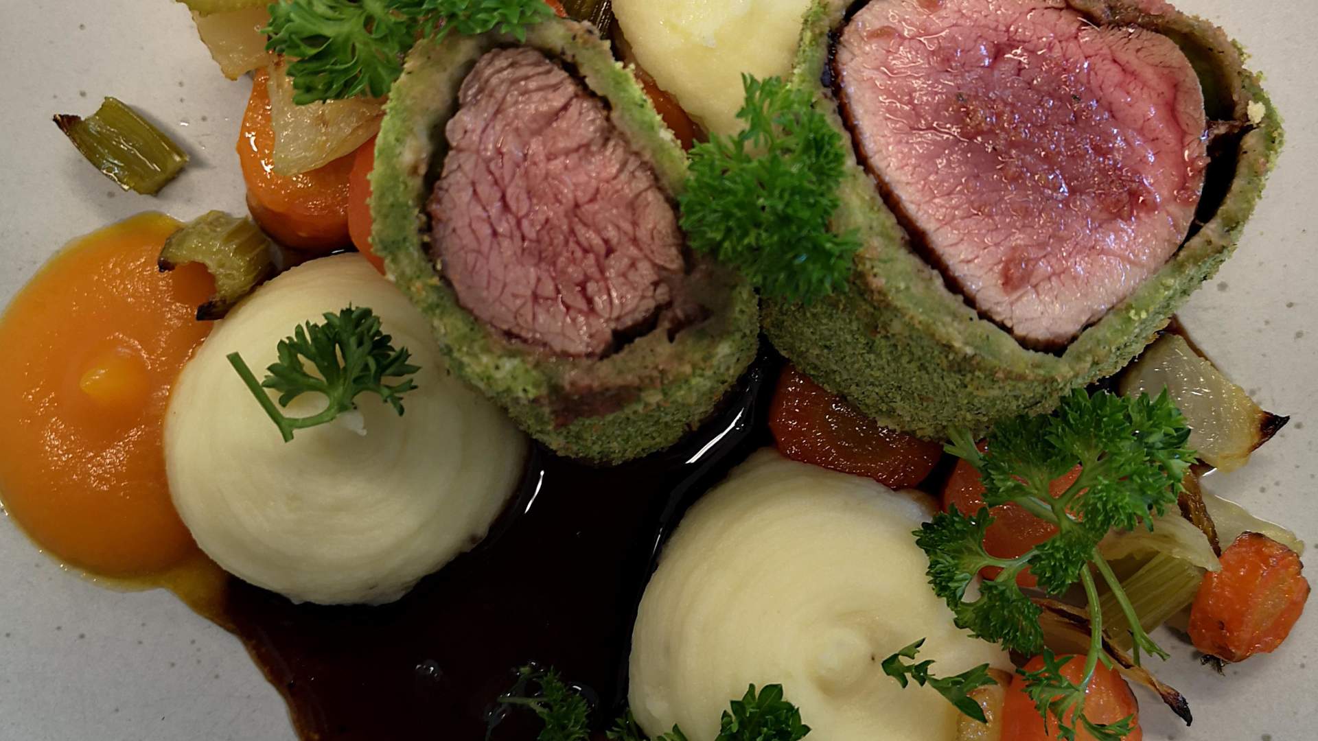 Fjærland Fjordstove Hotel Lokalt kjøtt