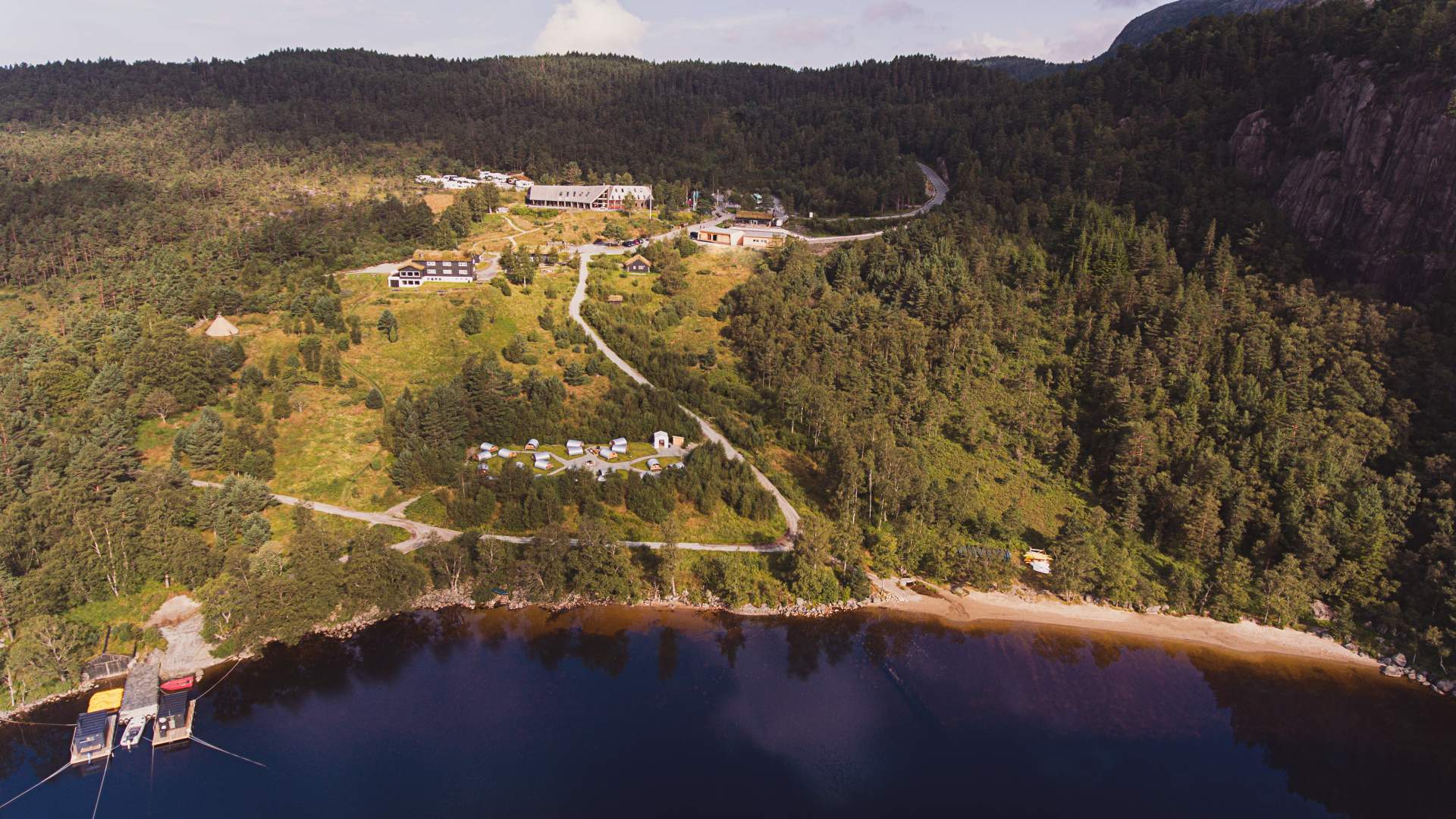 Restauranten på Preikestolen BaseCamp