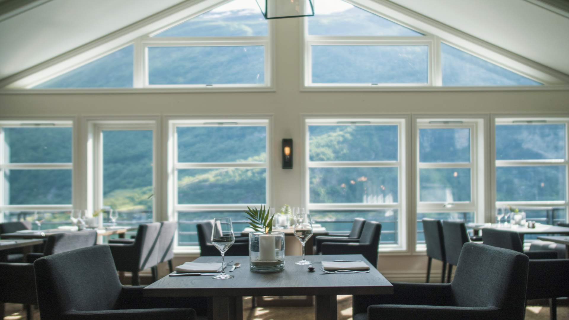 Restaurant Hyskje i Geiranger