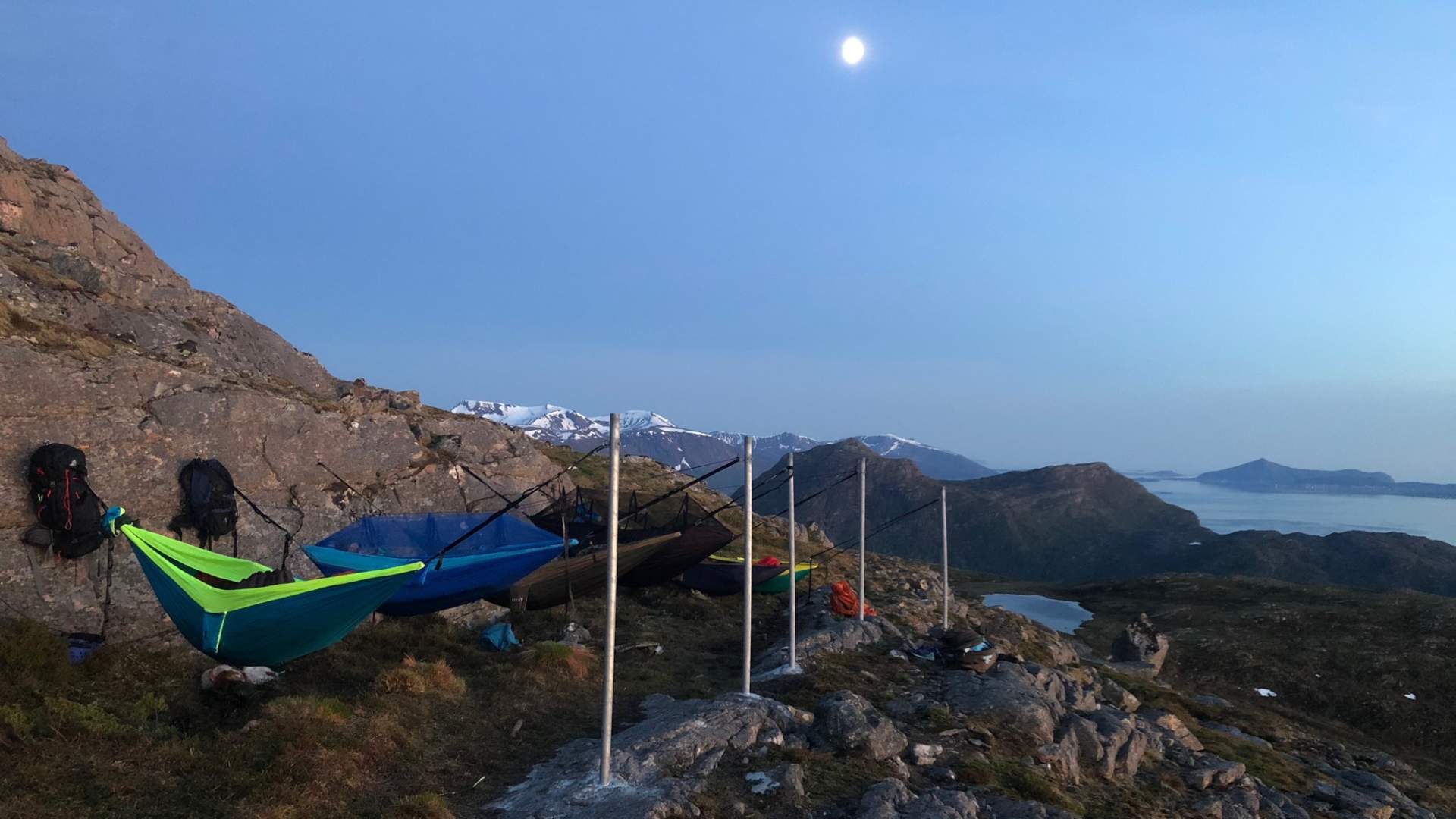 Unterkunft im coolsten Hängemattenpark Norwegens - Digergubben