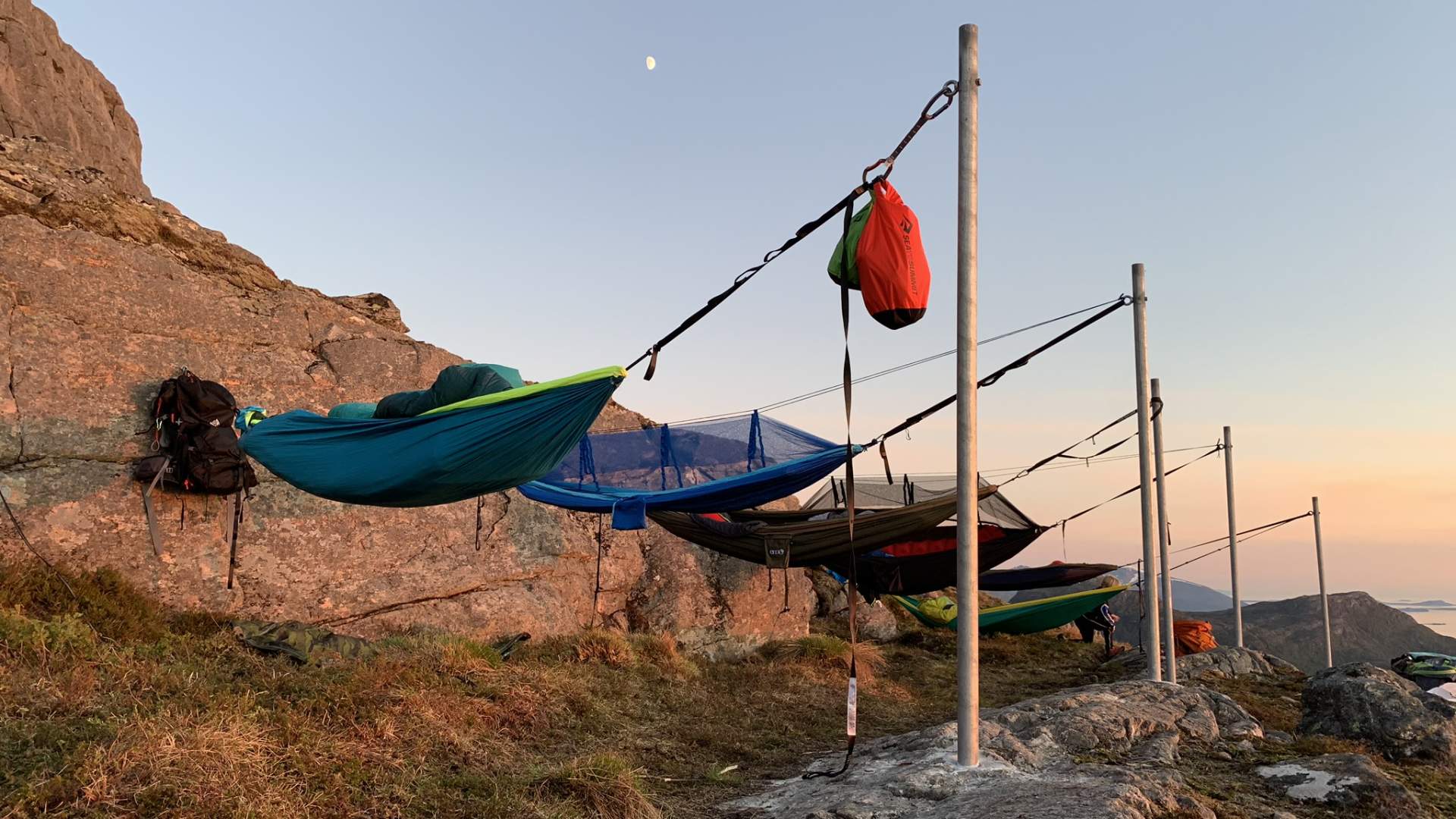 Unterkunft im coolsten Hängemattenpark Norwegens - Digergubben