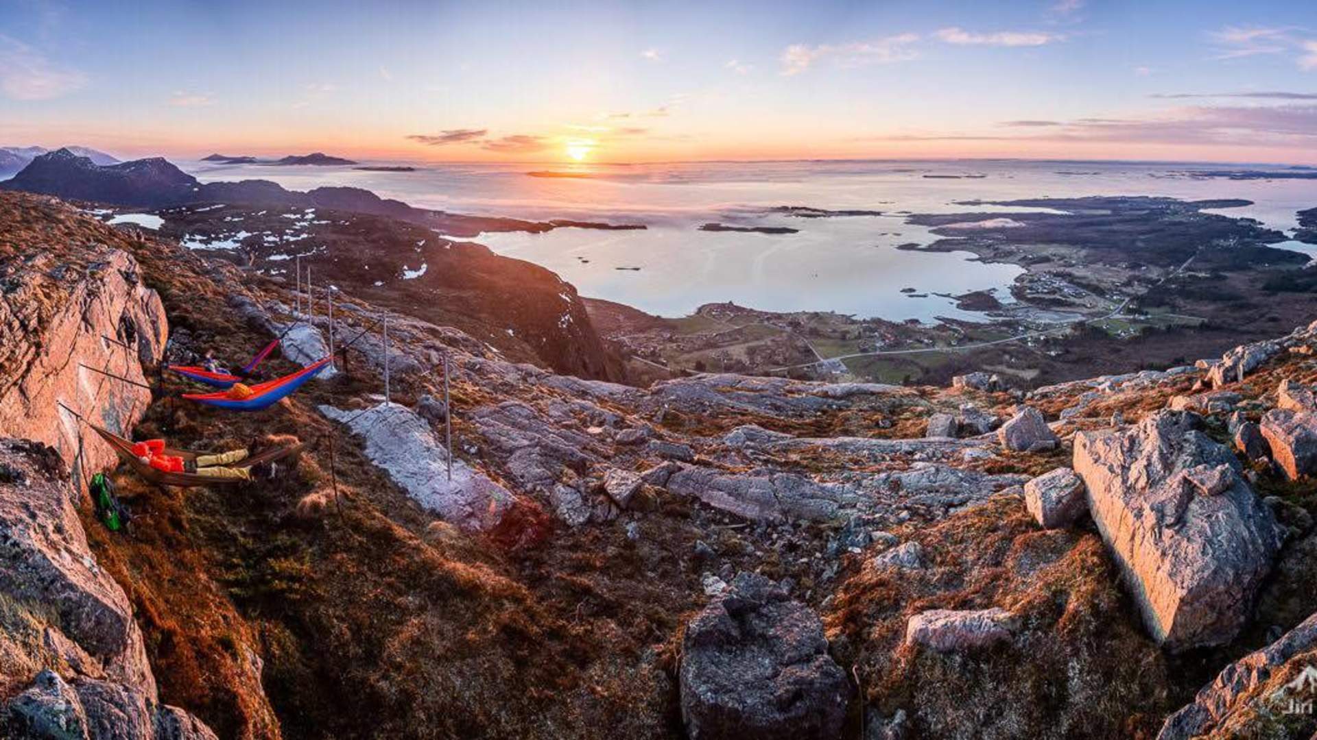 Unterkunft im coolsten Hängemattenpark Norwegens - Digergubben