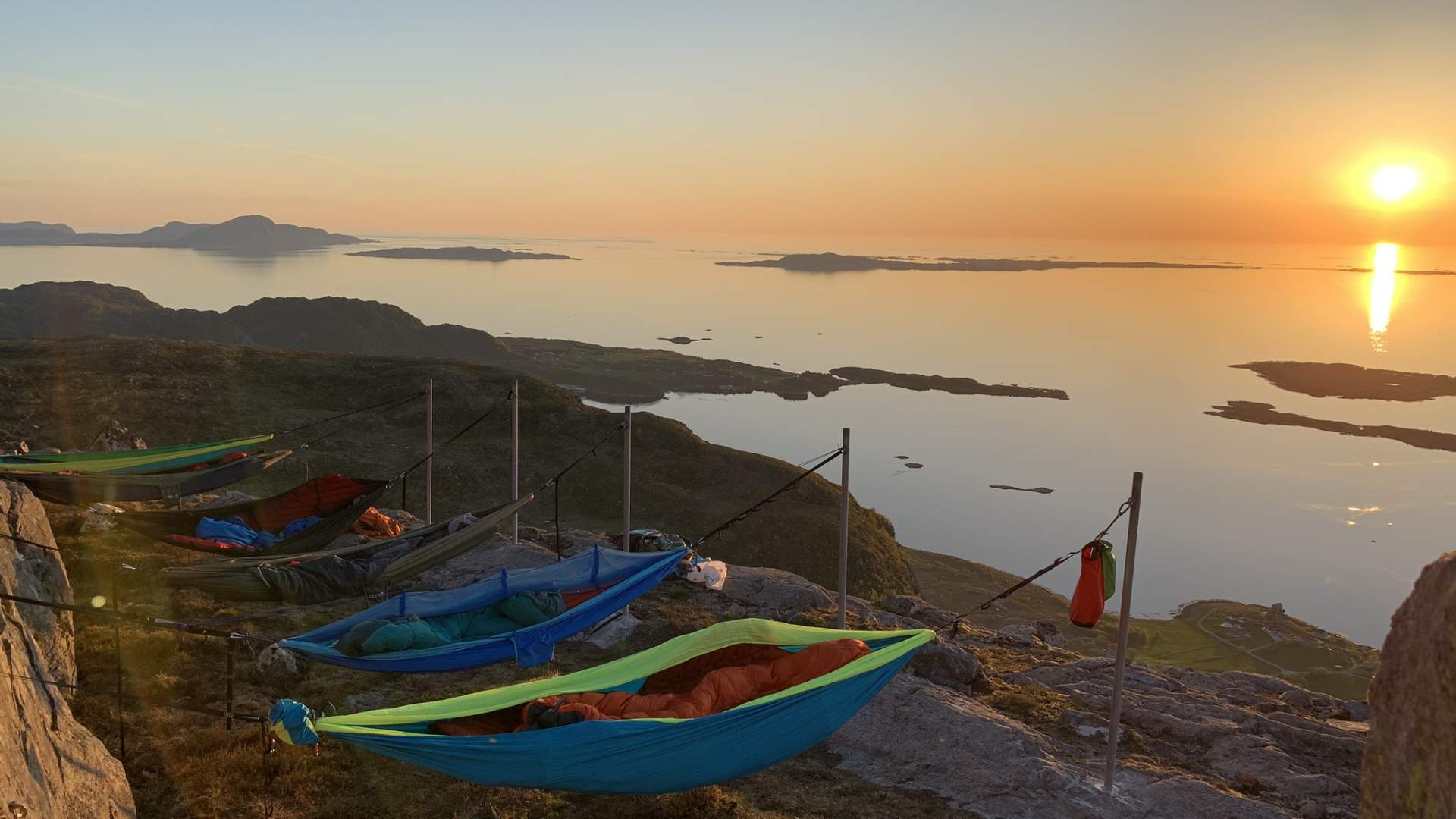 Unterkunft im coolsten Hängemattenpark Norwegens - Digergubben