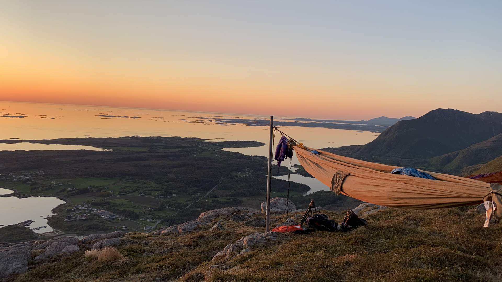 Unterkunft im coolsten Hängemattenpark Norwegens - Digergubben