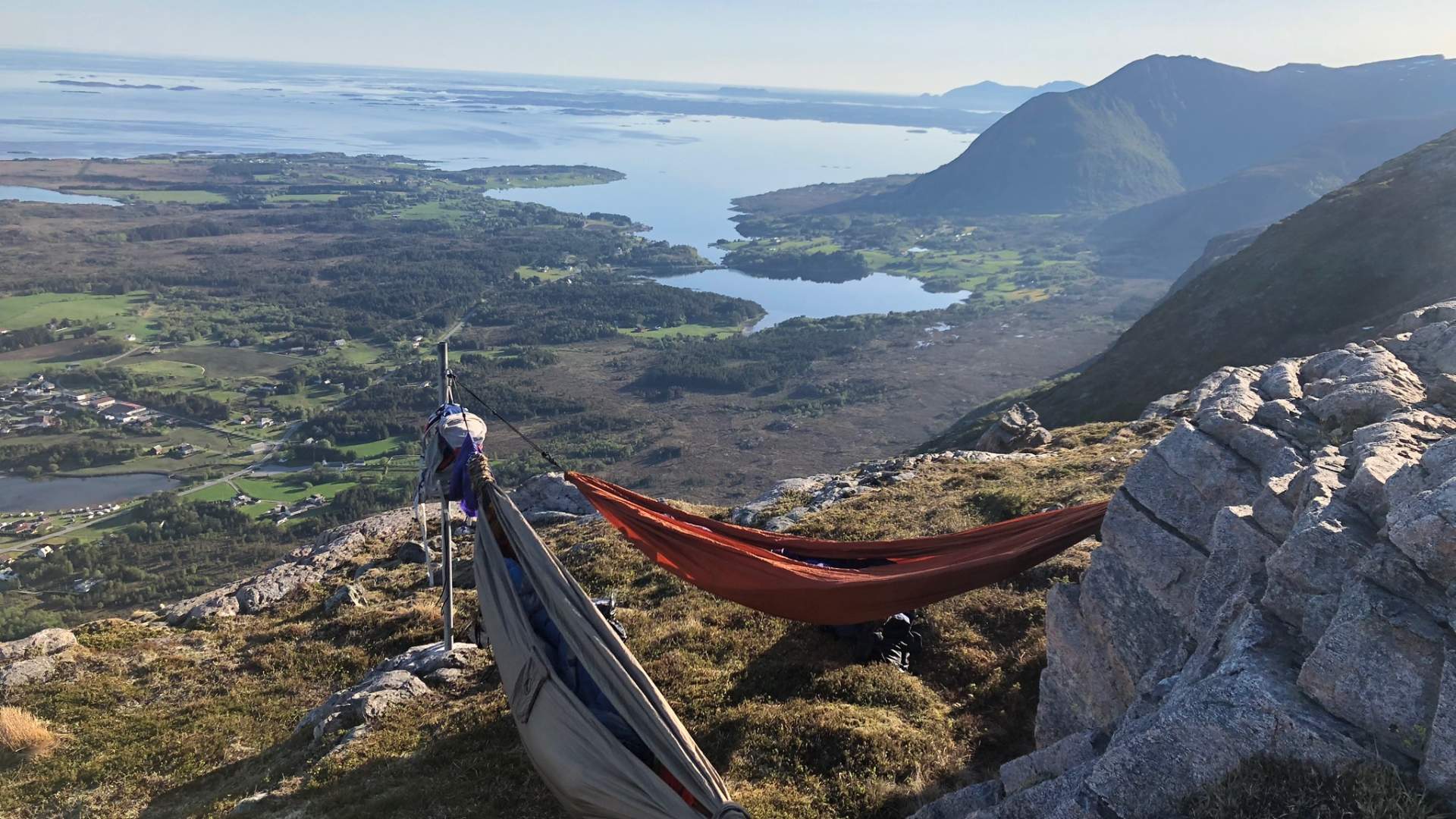 Unterkunft im coolsten Hängemattenpark Norwegens - Digergubben
