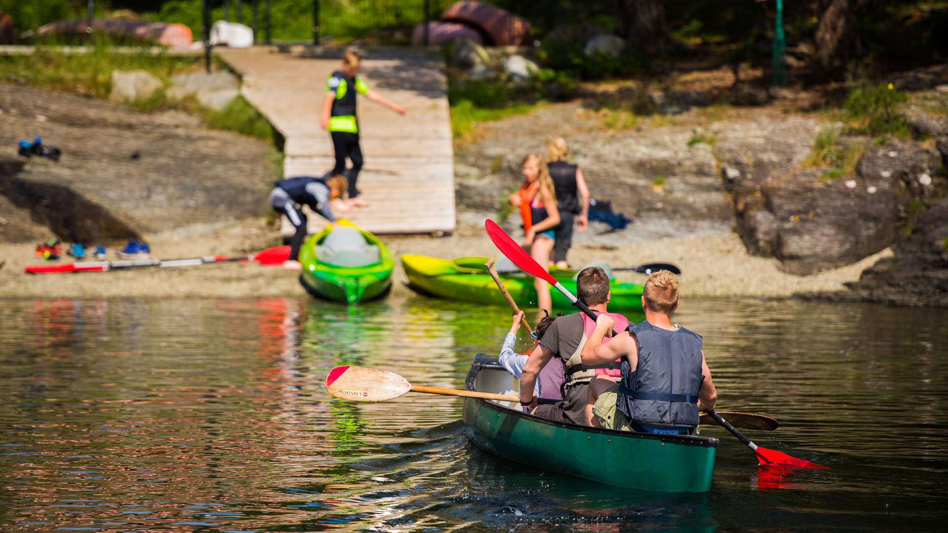 Furutangen leirsted auf Randøy