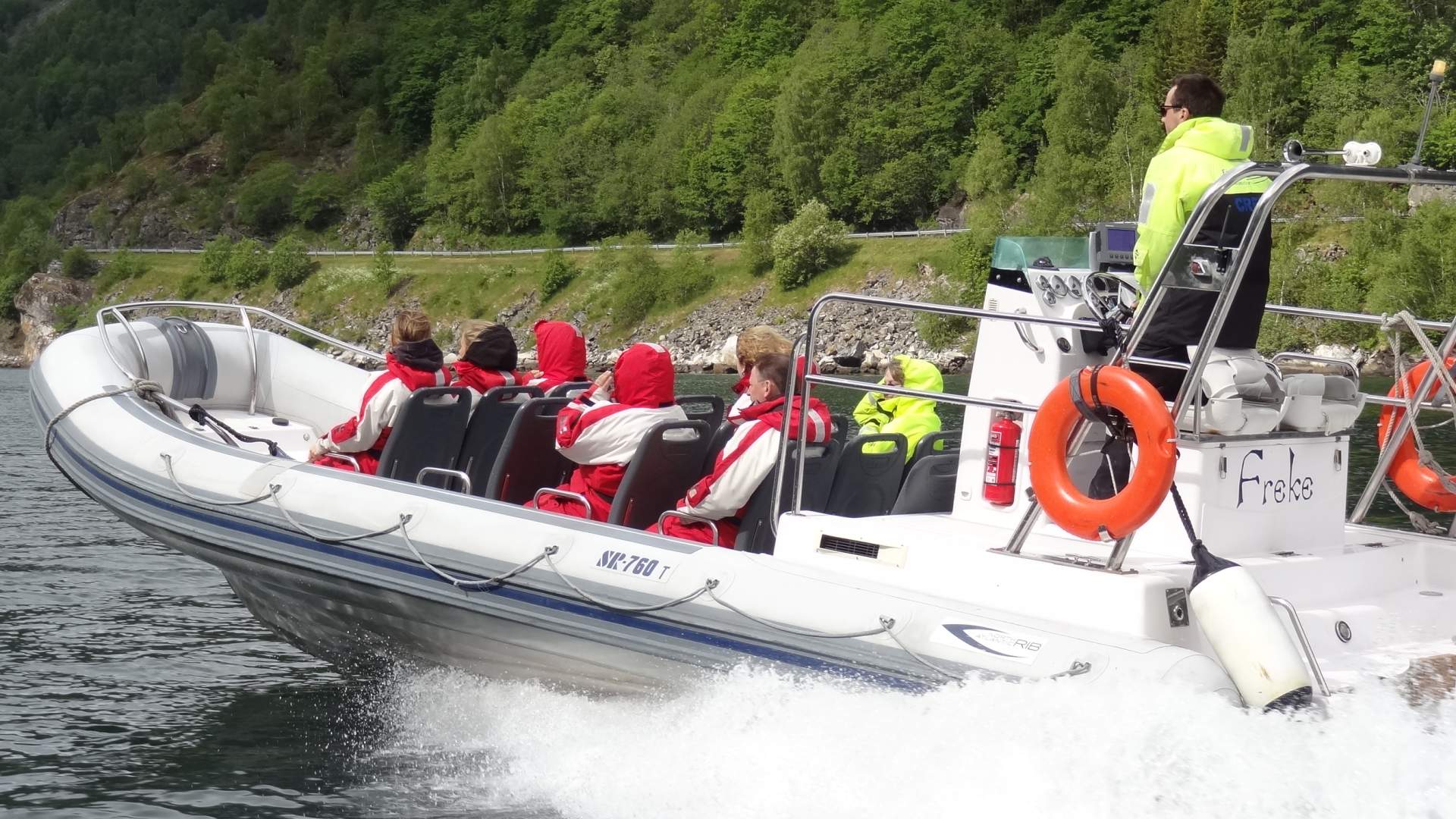Fjordsafari RIB boat Geirangerfjord