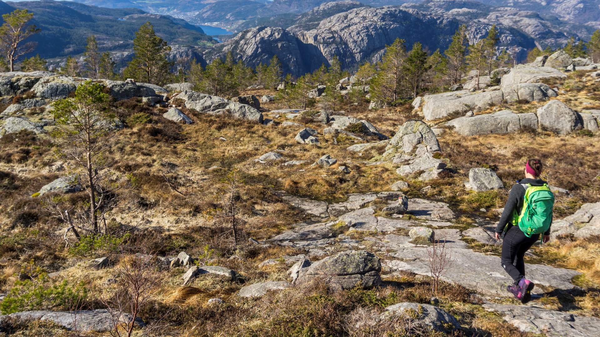 Wanderung nach Vikastakken