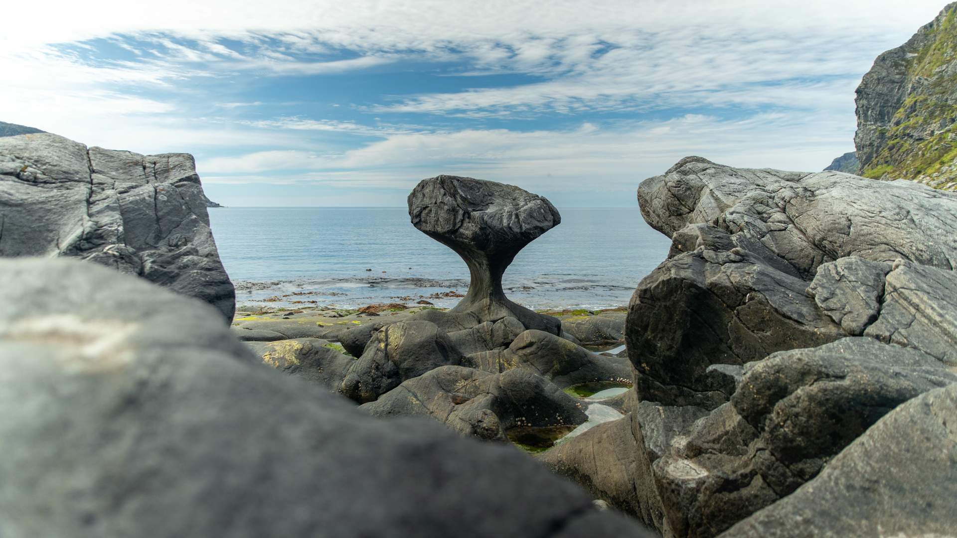 Wohnmobilstellplatz in Måløy