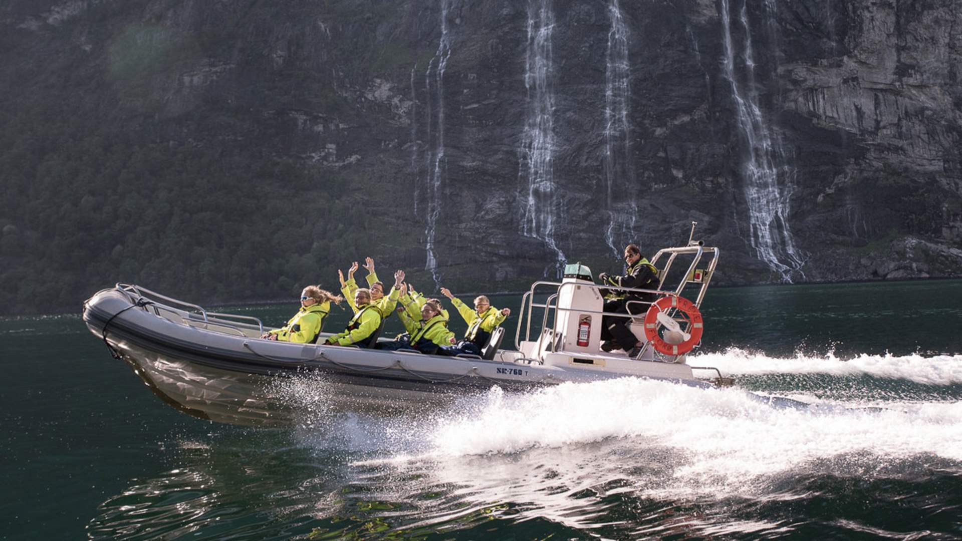 Fjordsafari RIB boat Geirangerfjord