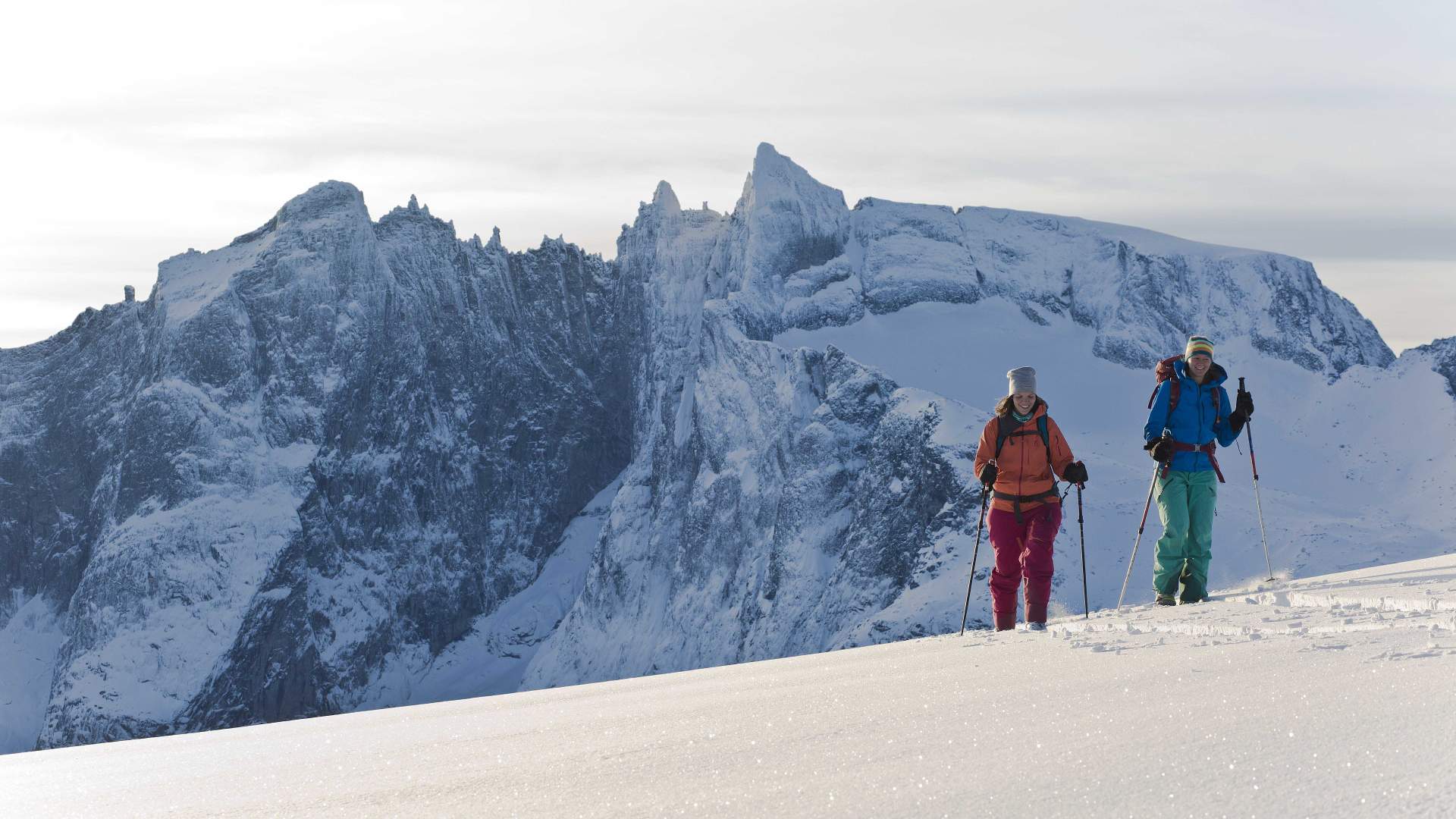 3-tägige Skitour in Romsdalen mit dem Hotel Aak