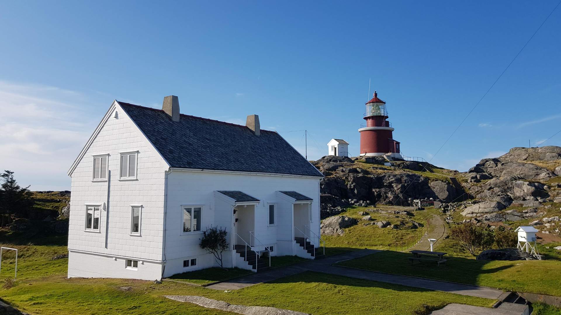 Urlaub im Leuchtturm auf Utsira