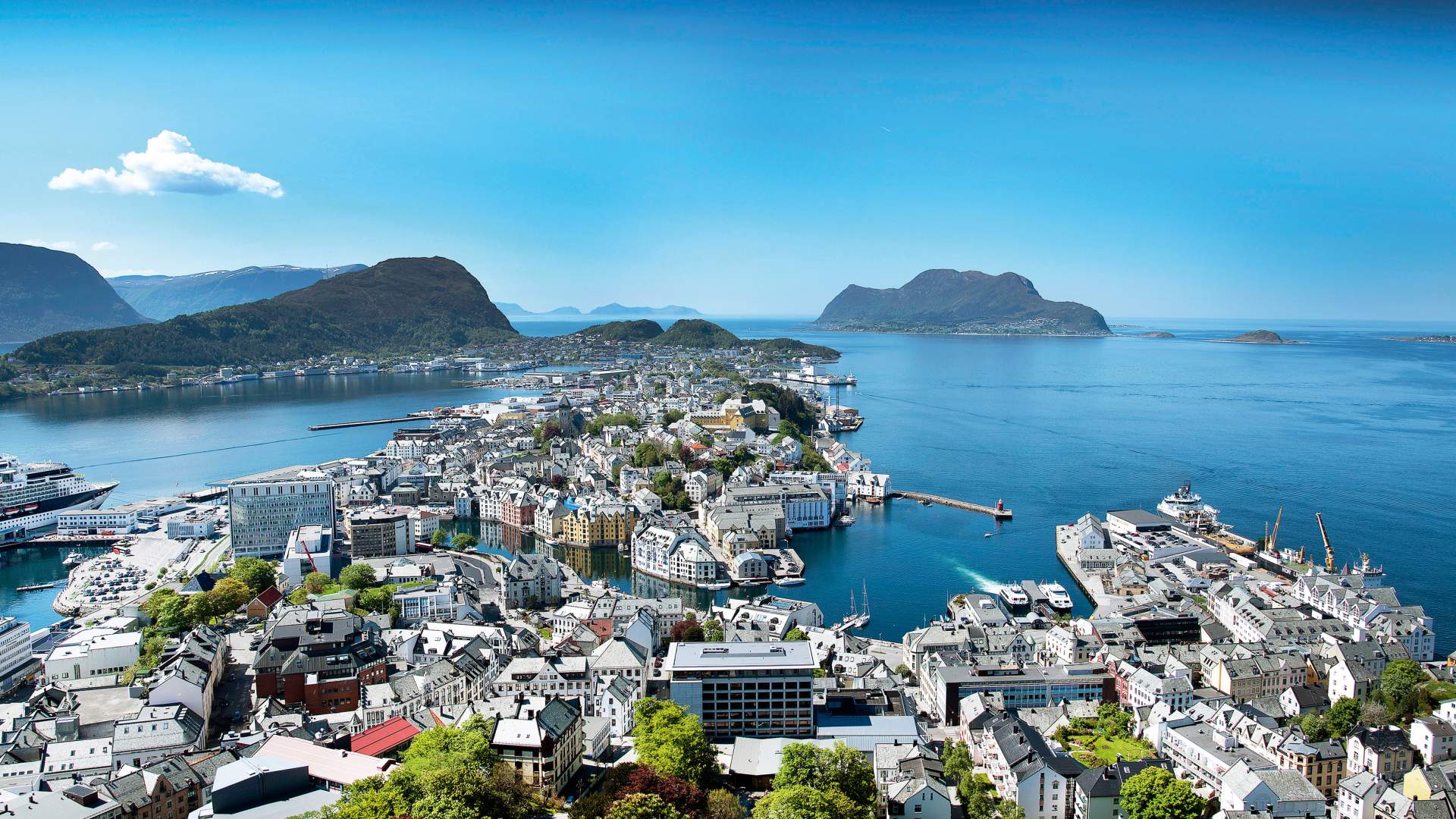 Mount Aksla in Ålesund