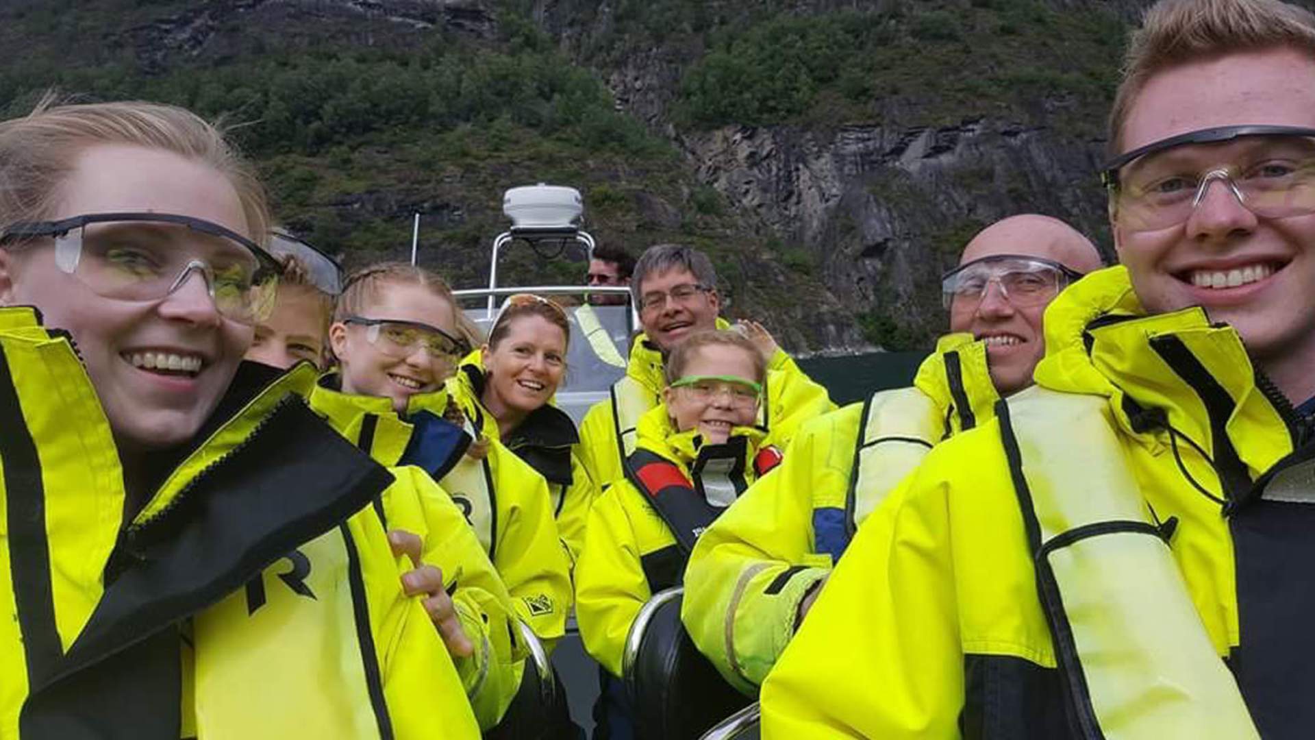 Fjordsafari RIB boat Geirangerfjord