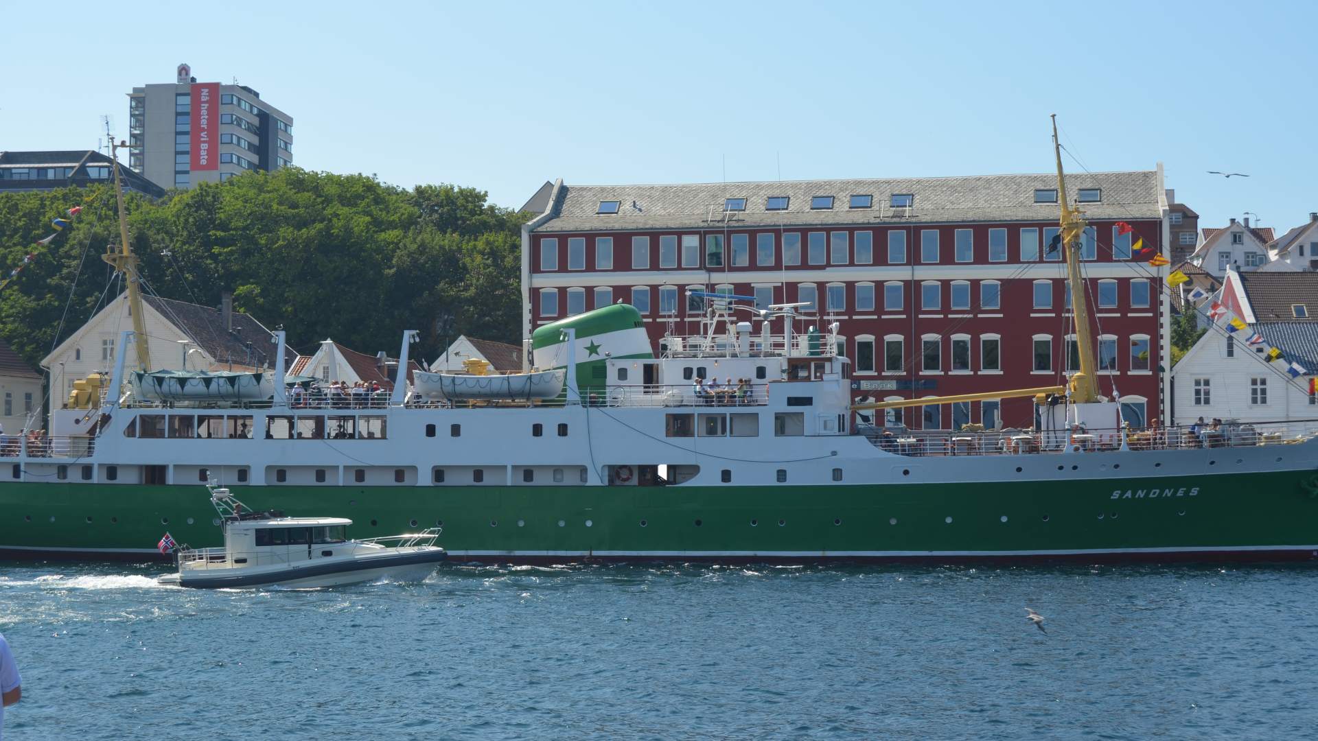 Das Traditionsschiff MS Sandnes