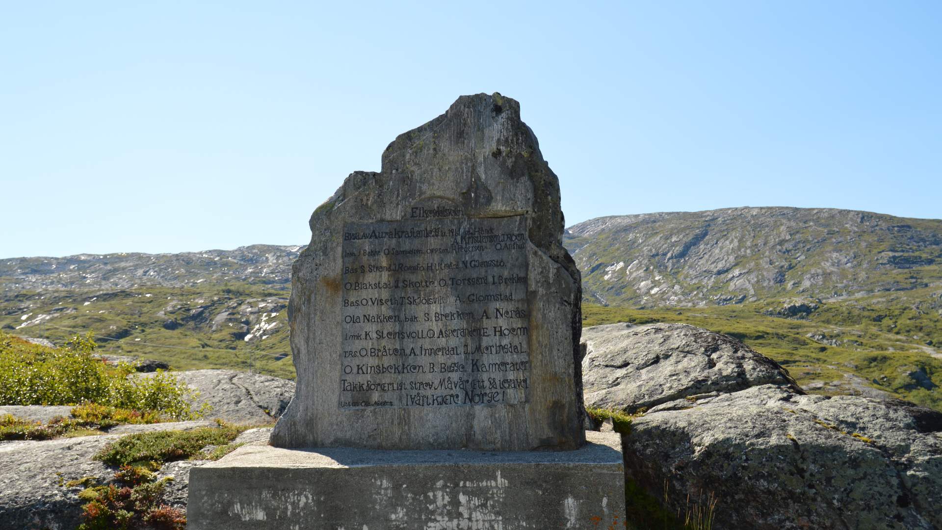 Aursjøvegen Bergstraße