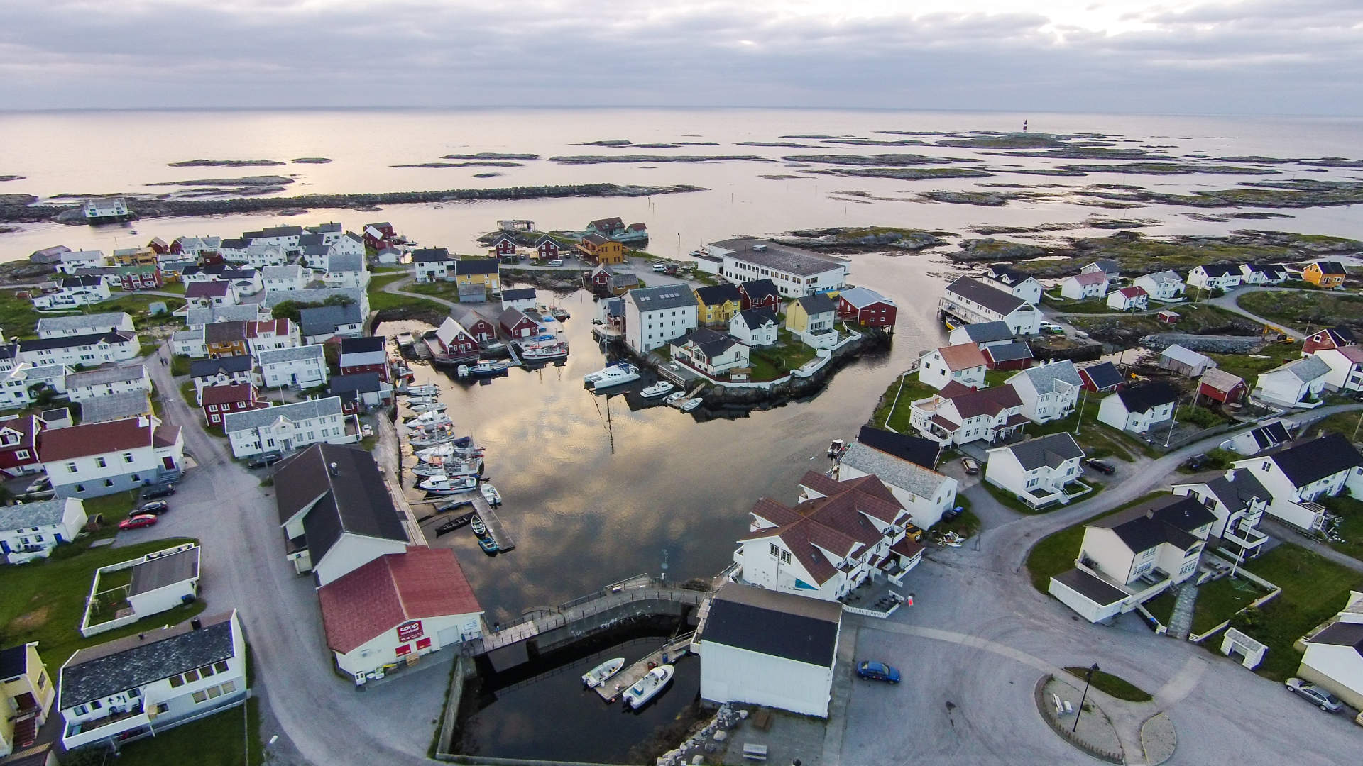 Fishing village Veiholmen