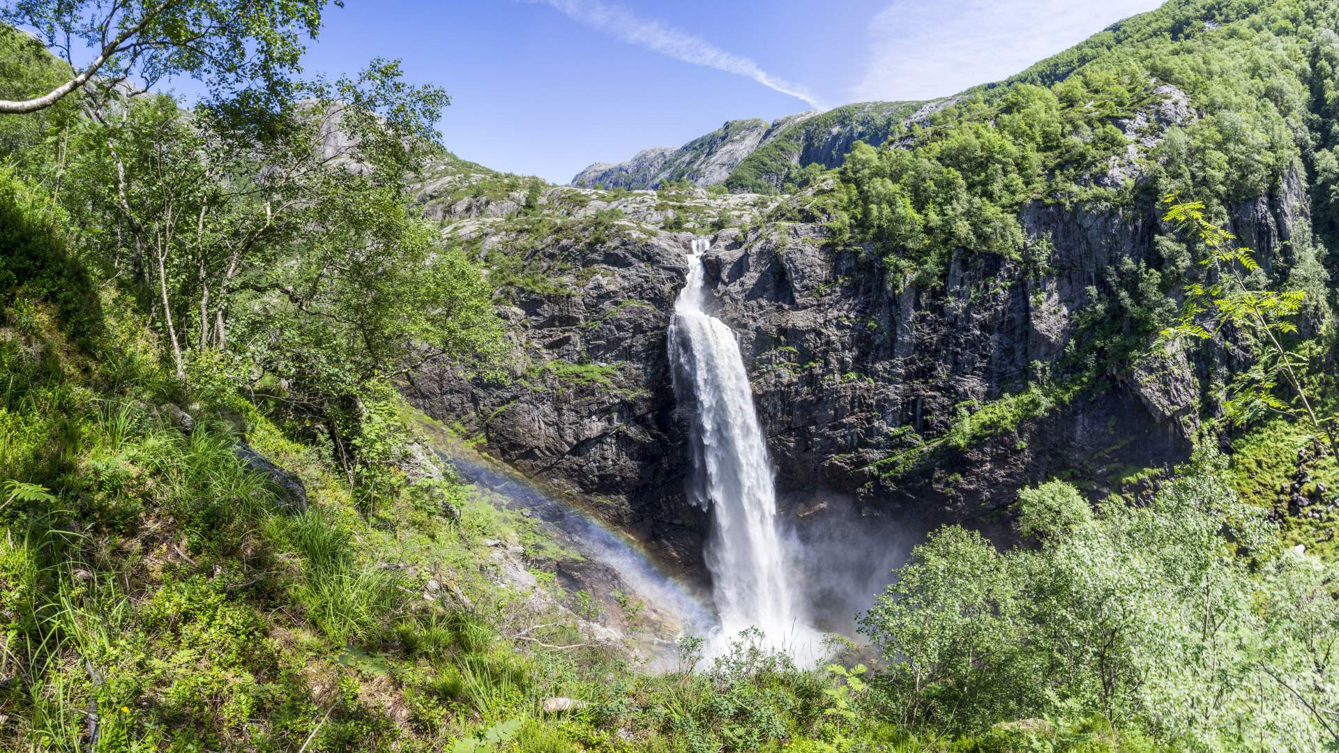 Månafossen Waterfall