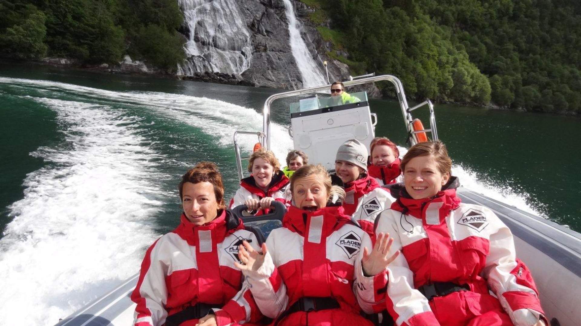 Fjordsafari RIB boat Geirangerfjord