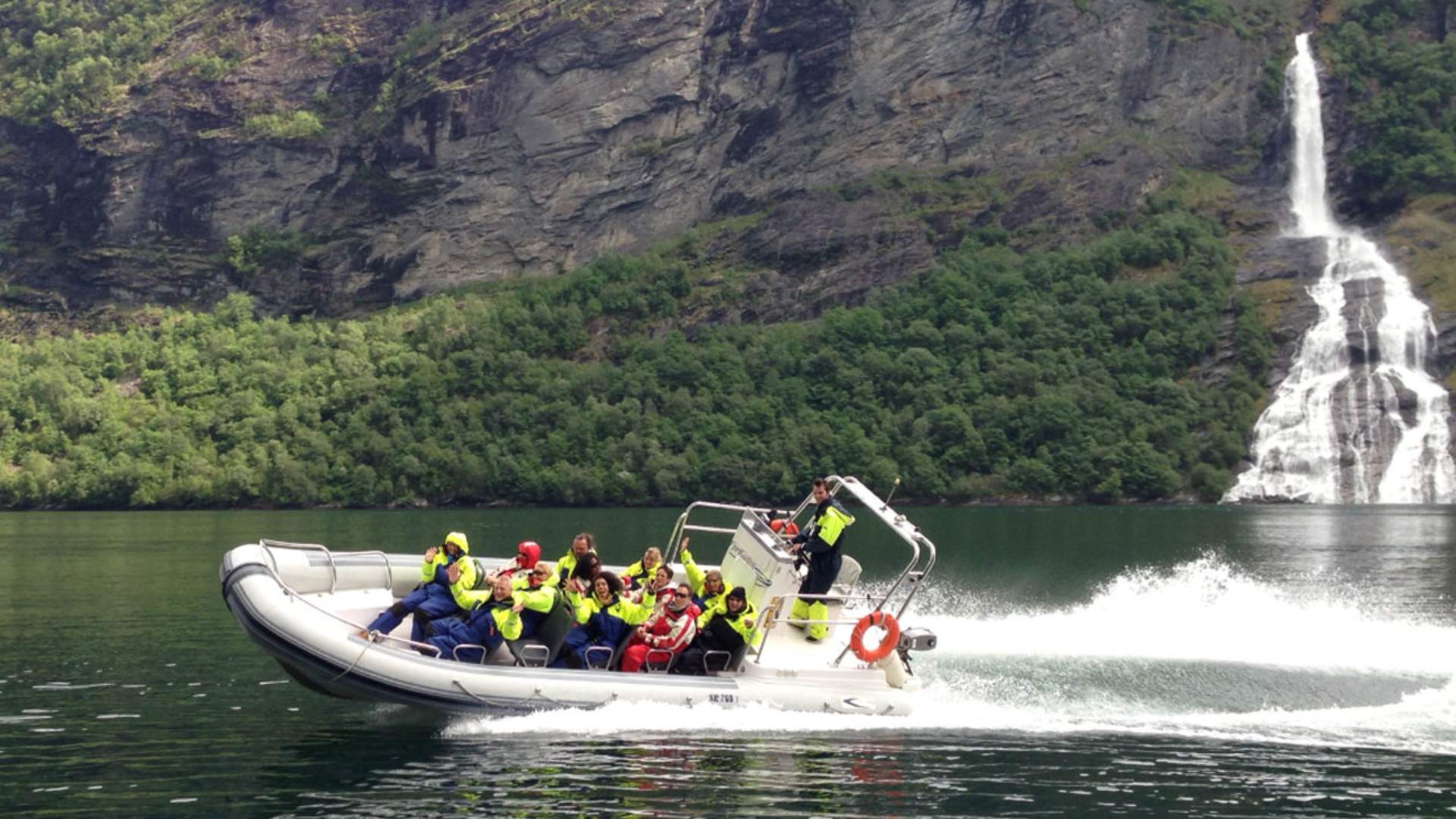 Fjordsafari RIB boat Geirangerfjord