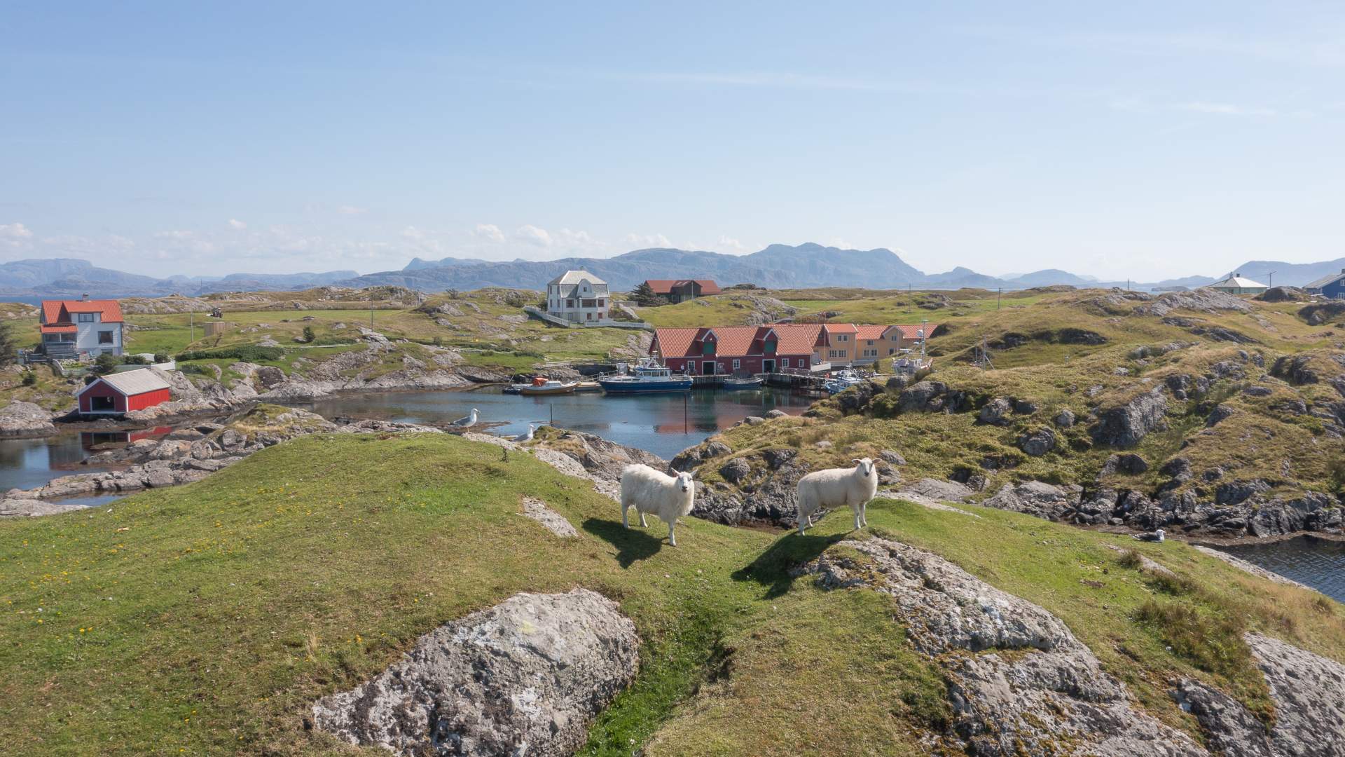 Øyhopping med postbåten - Solund, Bulandet, Værlandet