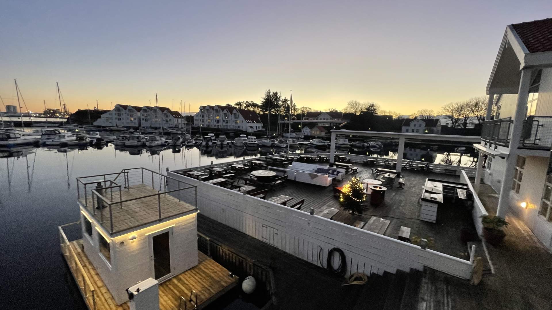 Floating sauna in Tananger