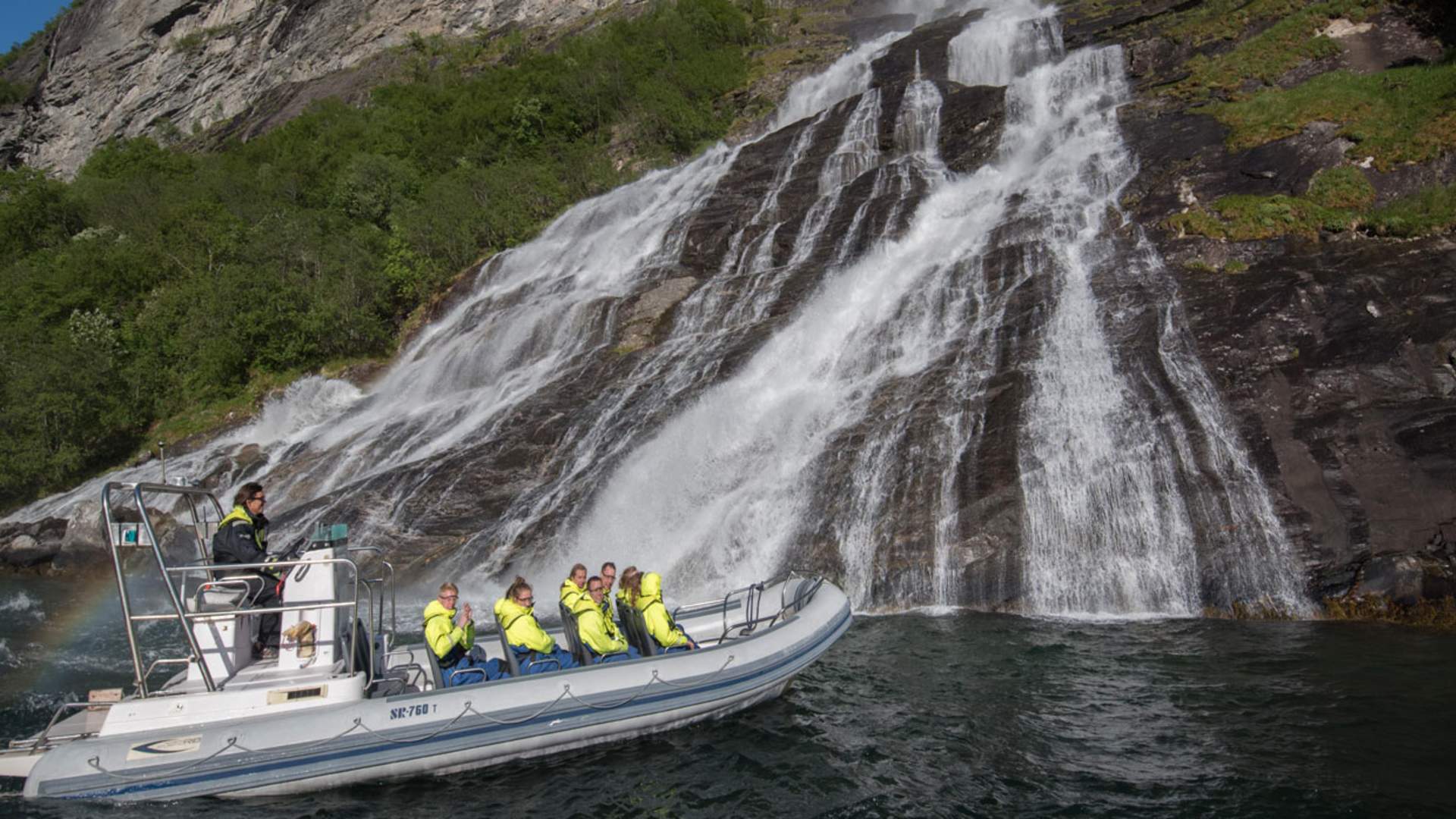 Fjordsafari RIB boat Geirangerfjord
