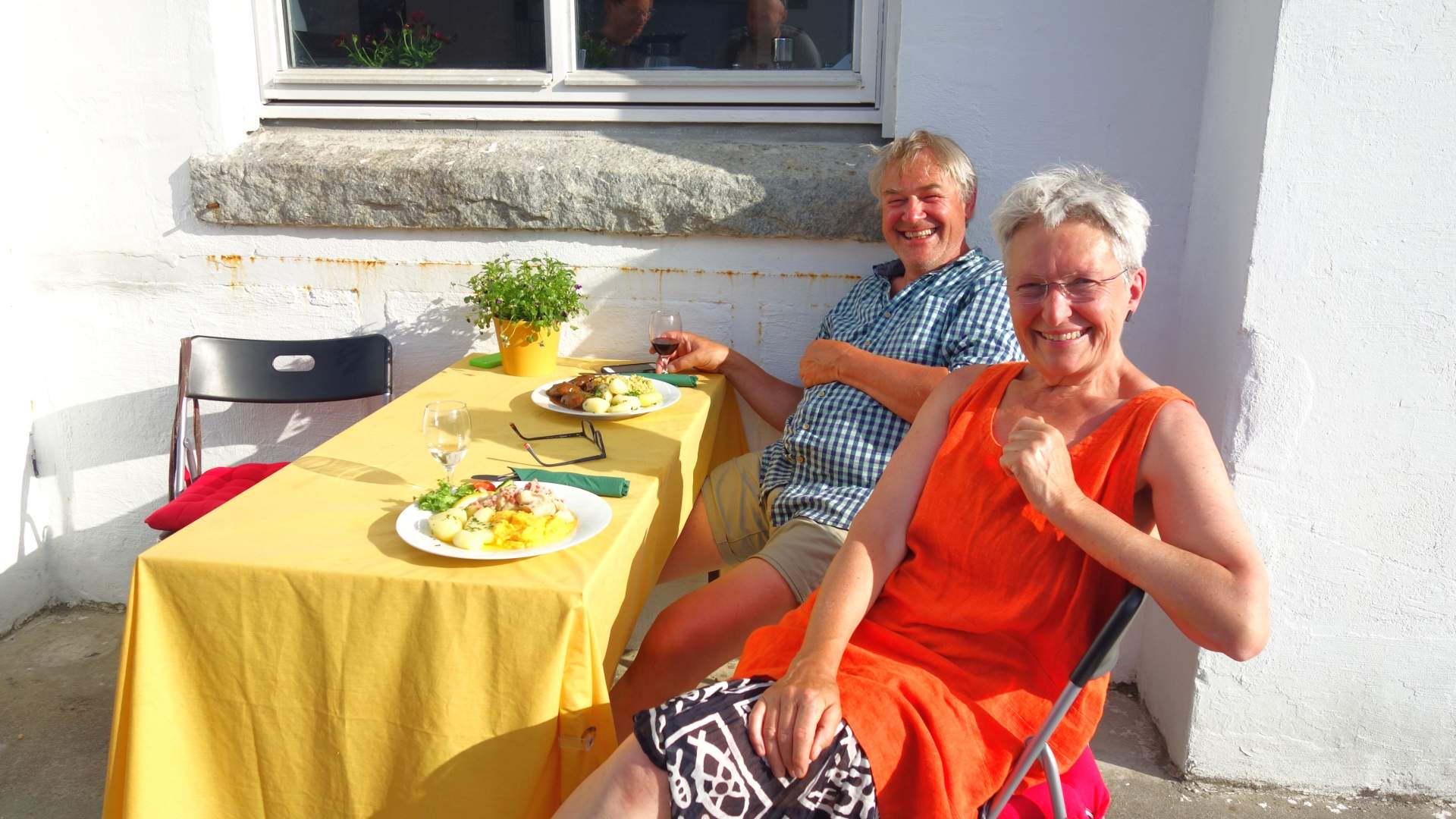 Café und Kiosk auf Flørli