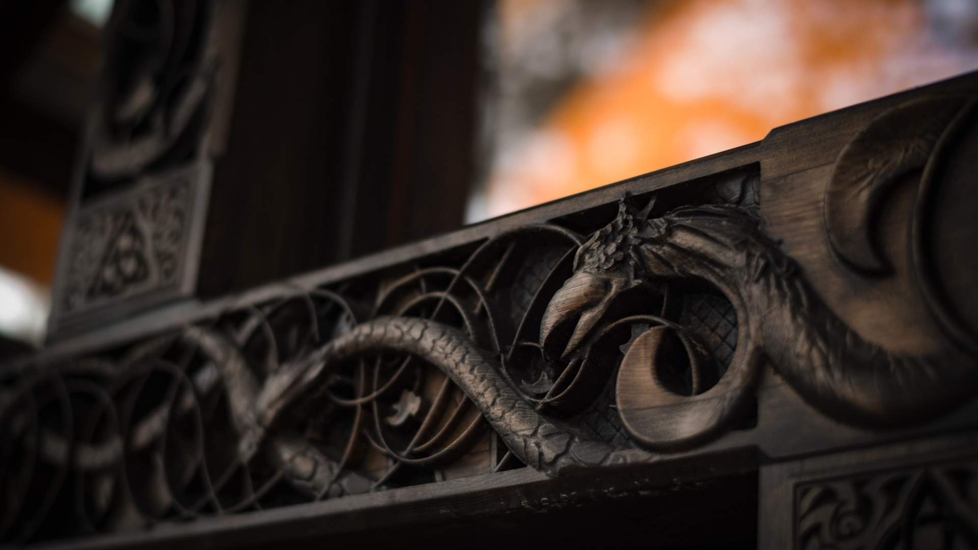 Utskjæring Ramnereiret, Kaupanger