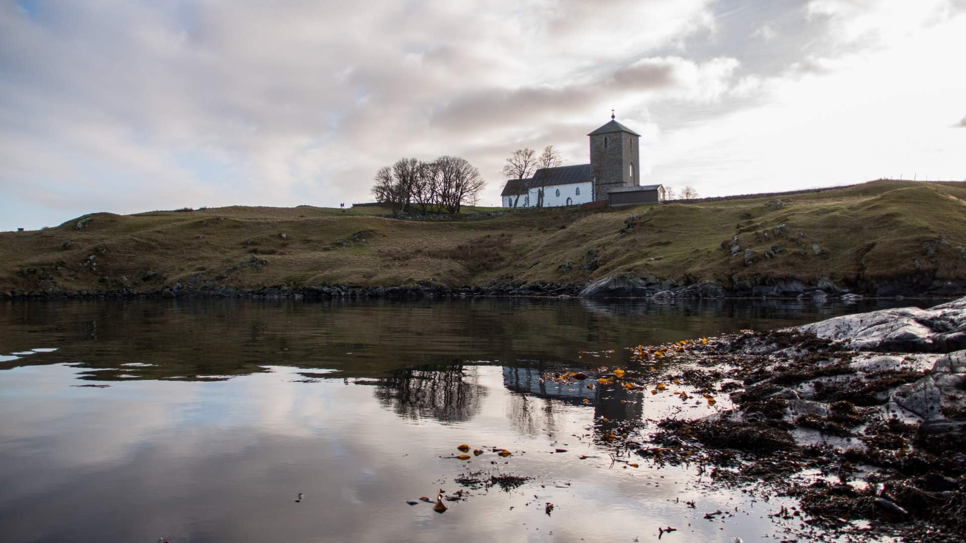 Die Olavskirche in Avaldsnes