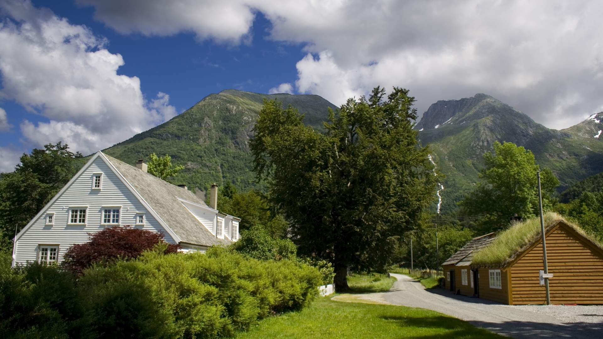 Der Pfarrhof Malmanger in Rosendal