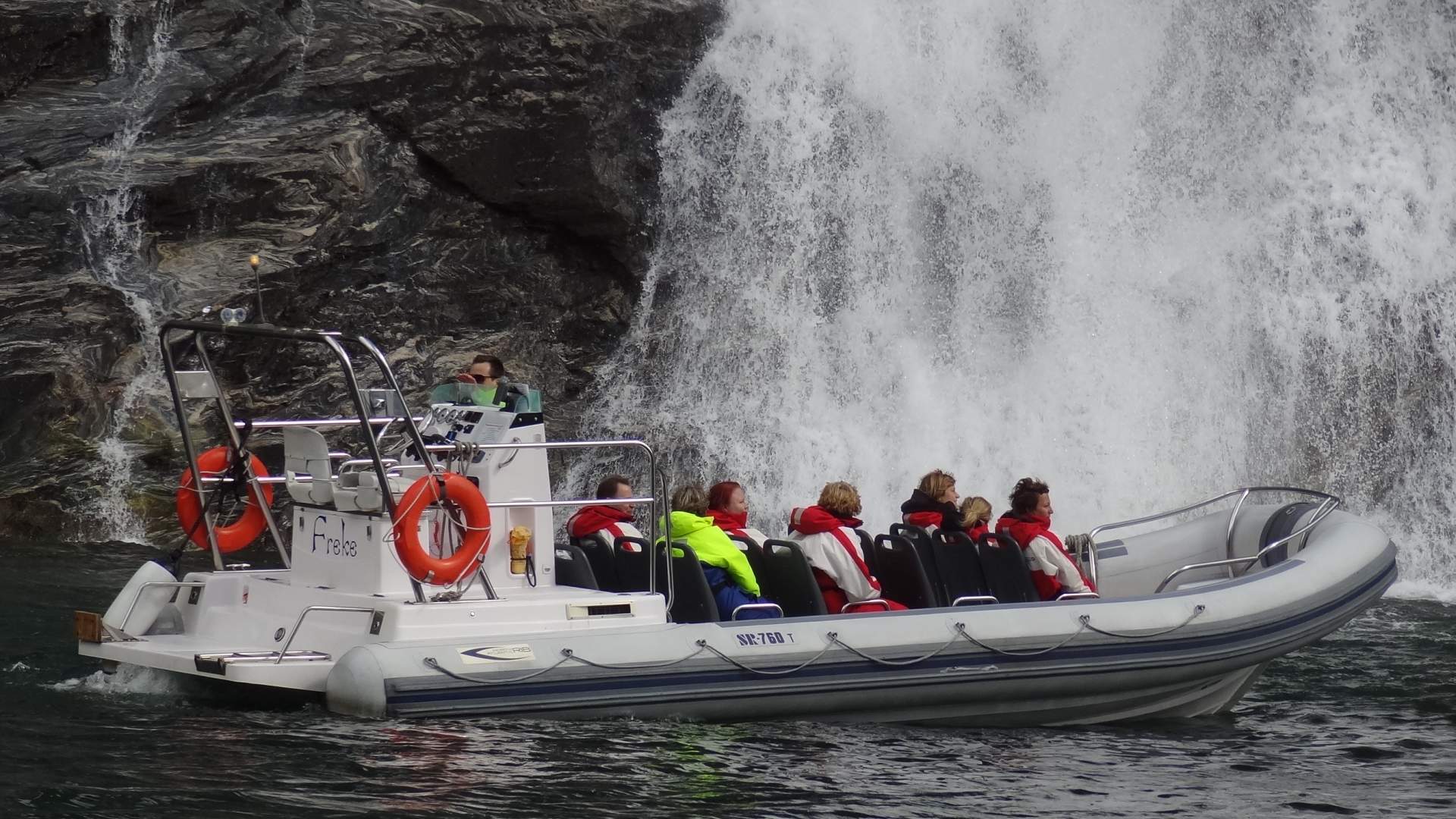 Fjordsafari RIB boat Geirangerfjord