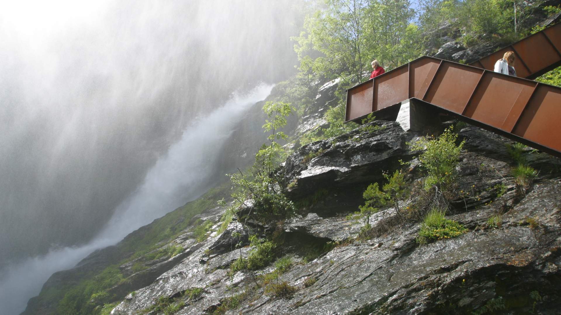 Svandalsfossen falls in Sauda