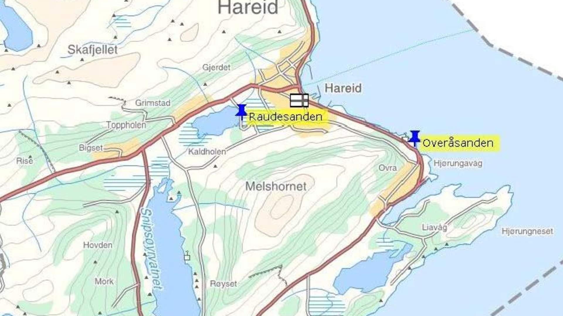 Overåsanden - beach