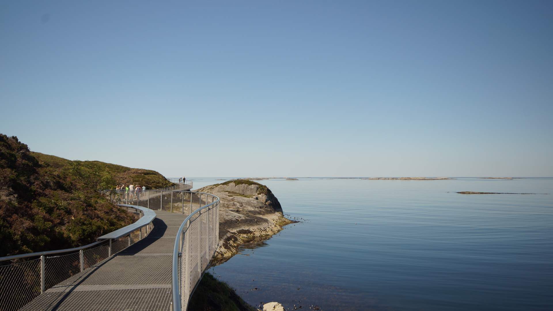 The Atlantic Road - walking path