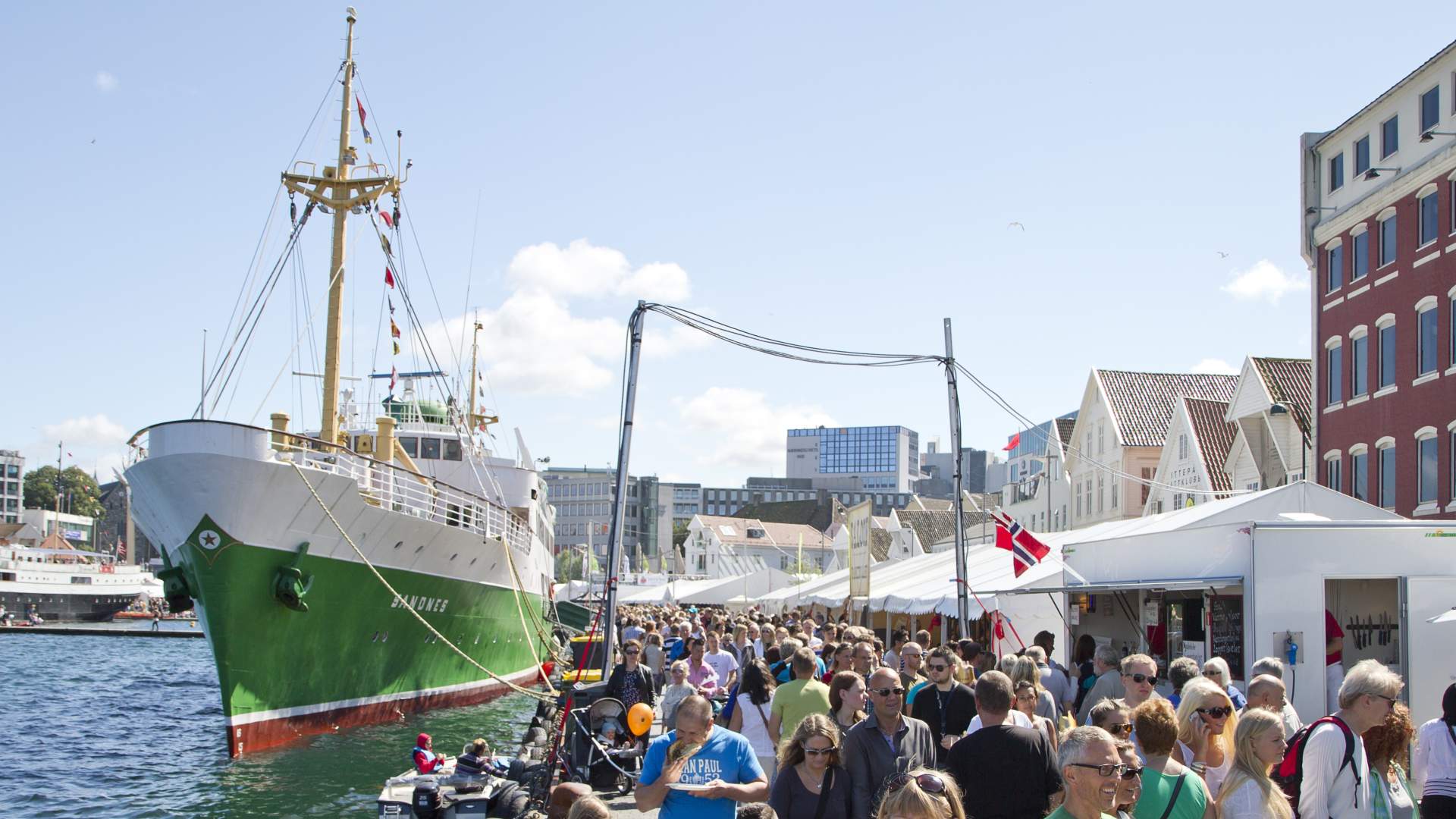 Das Traditionsschiff MS Sandnes