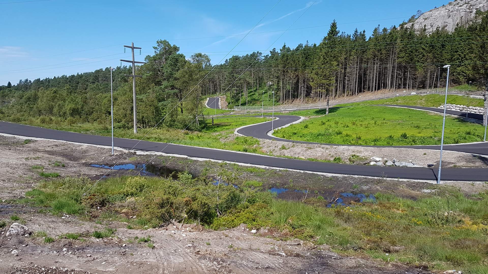Roller ski track - Rogaland Sparebank Arena
