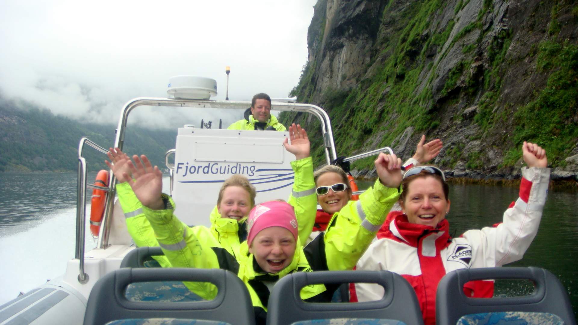Fjordsafari RIB boat Geirangerfjord