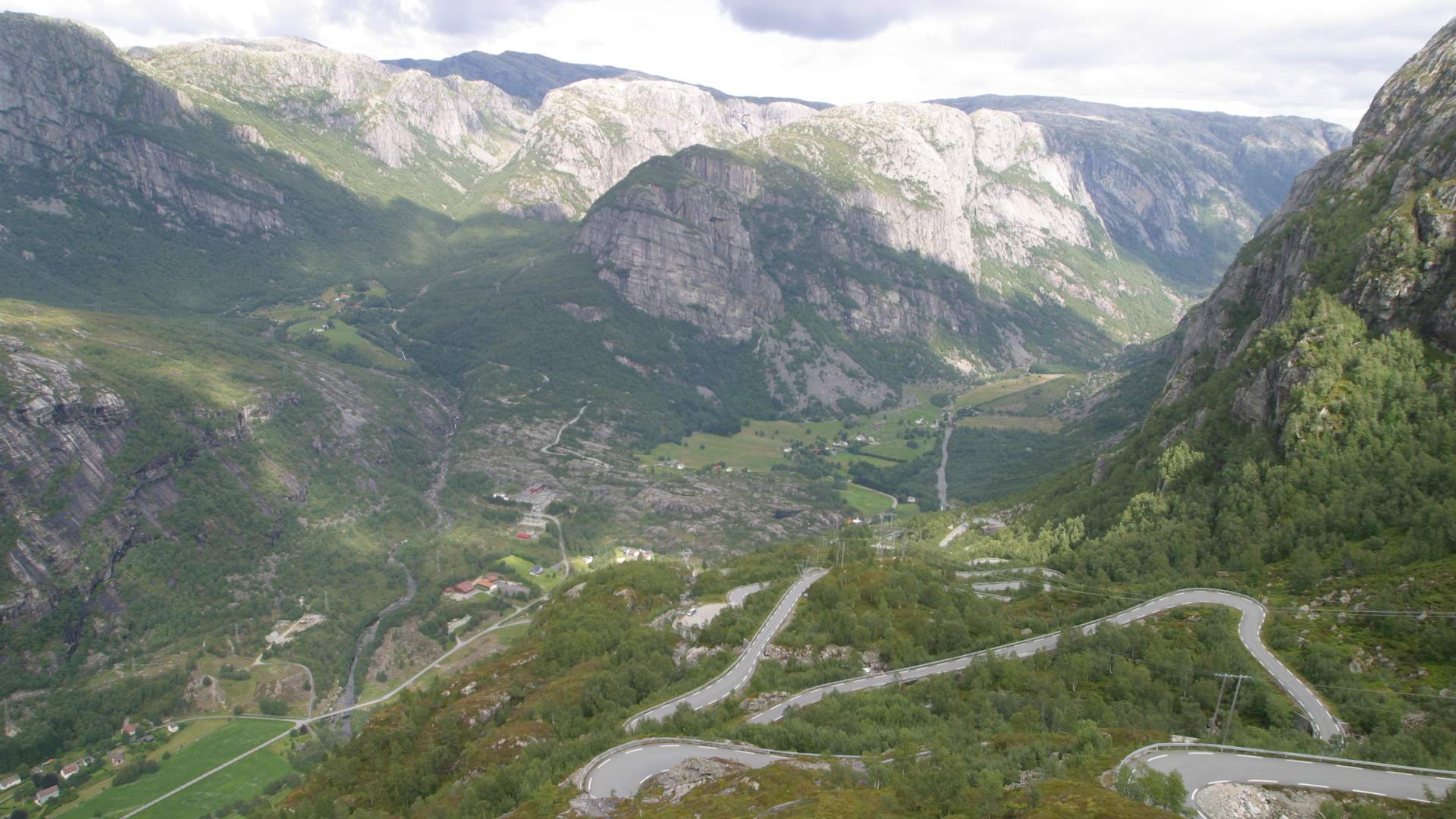 Lysevegen i Lysebotn