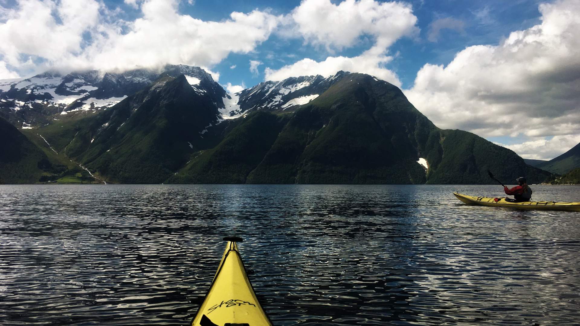 The hidden Fjord Kayak tour- day trip