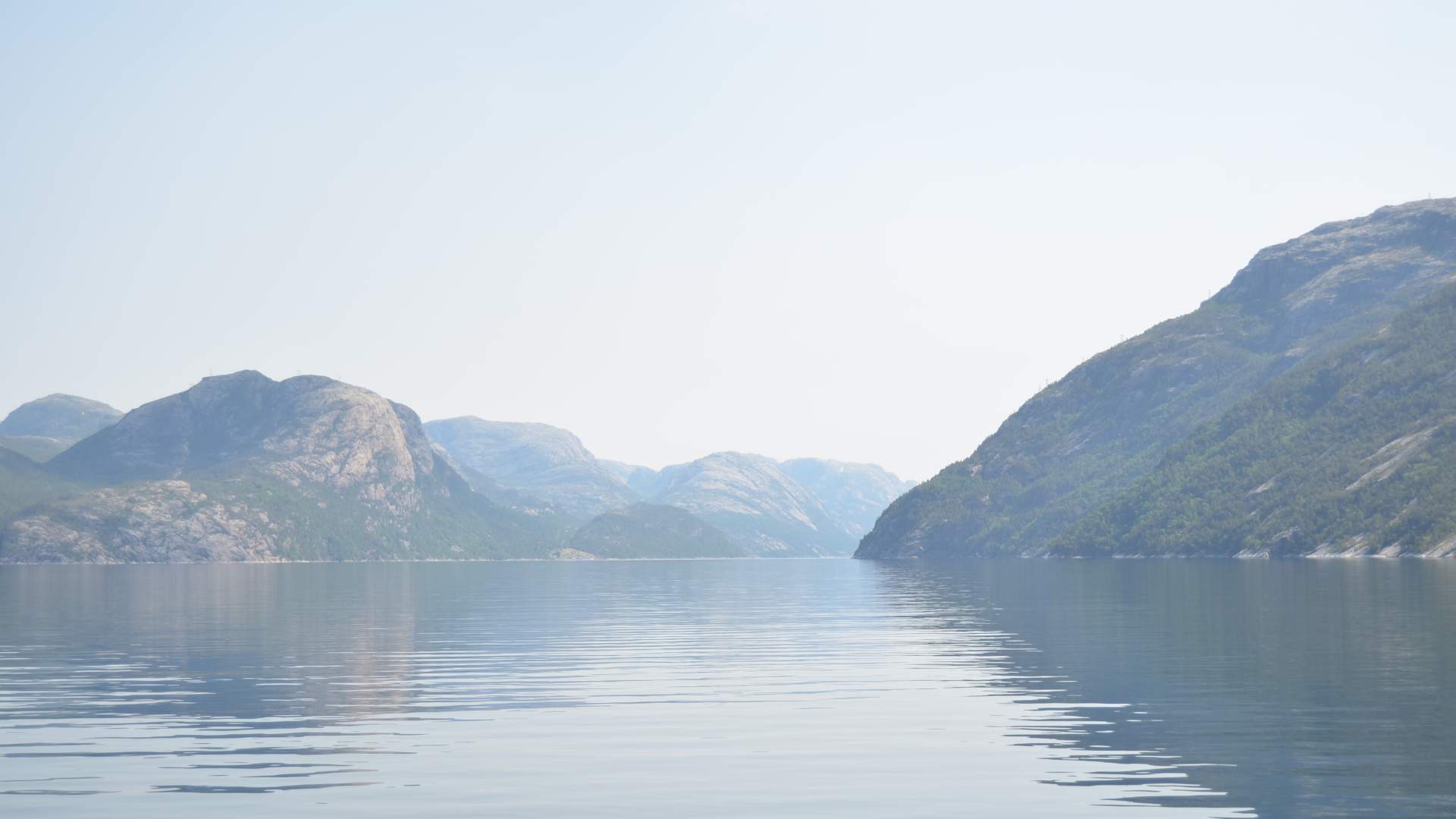 Fjord cruise on the Lysefjord