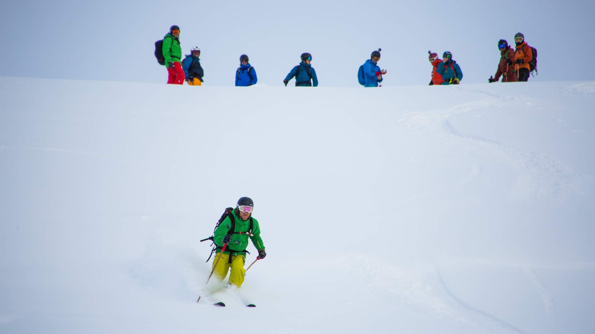 Freeskiing Stranda Ski resort