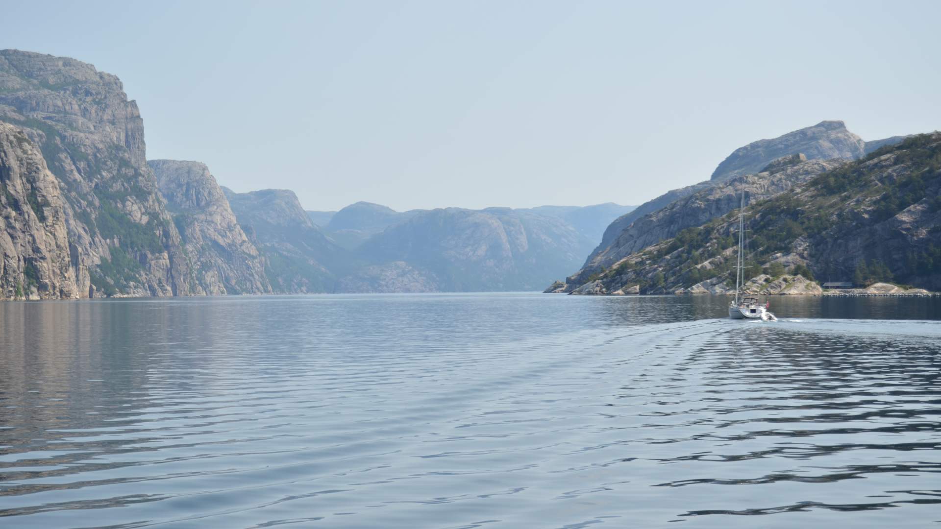 Fjord cruise on the Lysefjord