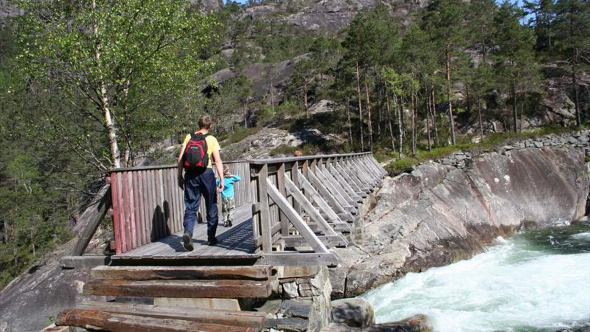 The Postal Route in the Rullestad Gorge