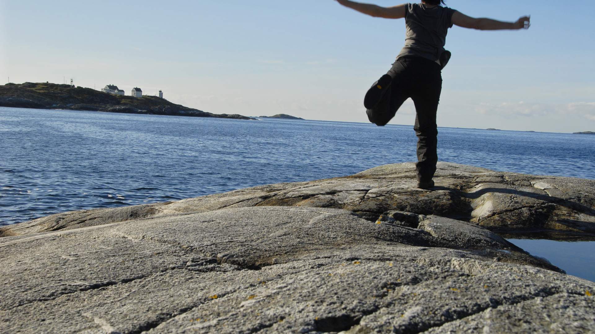 Hin und zurück - bis nach Ryvarden Kulturleuchtturm