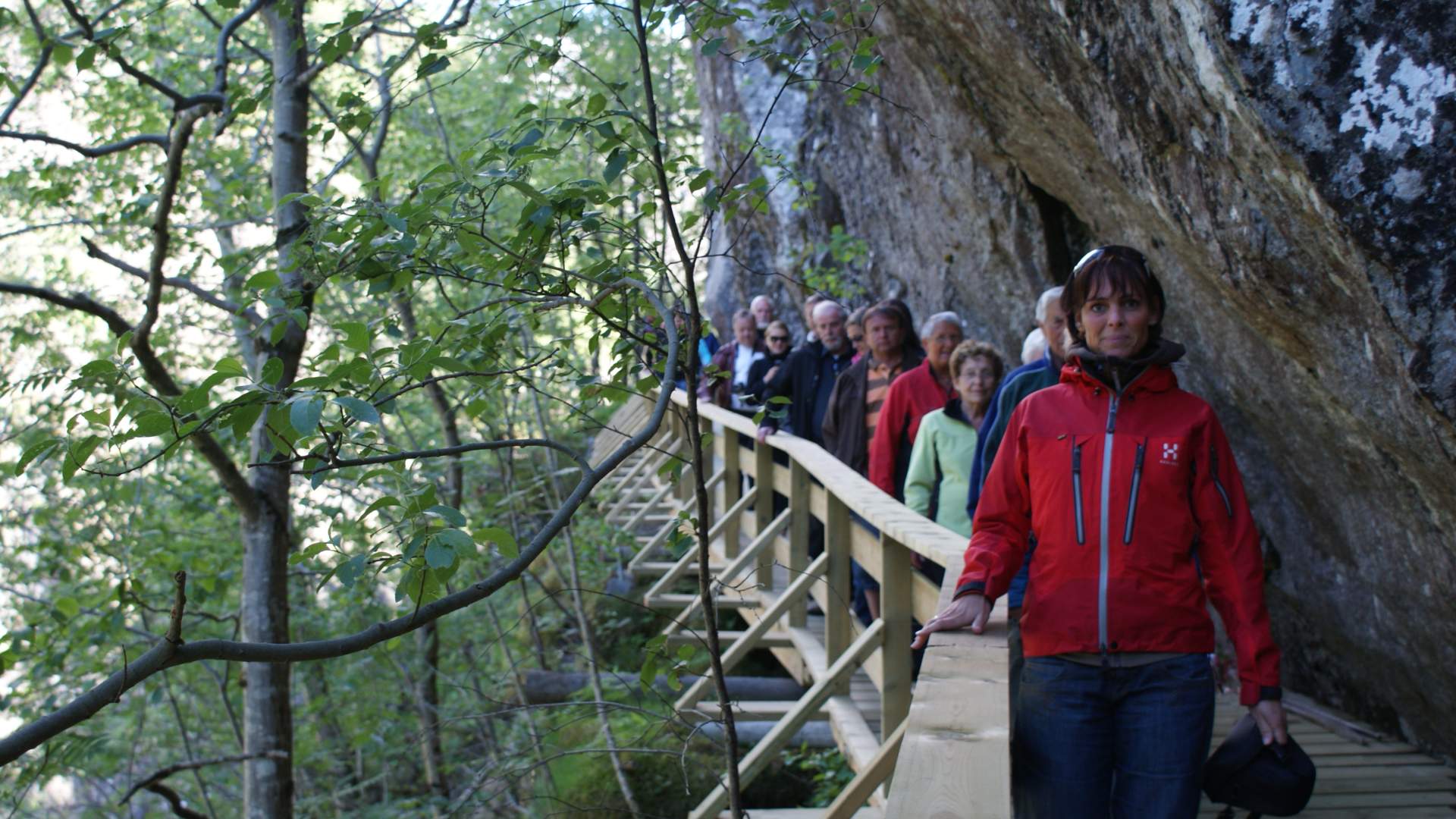 The Postal Route in the Rullestad Gorge